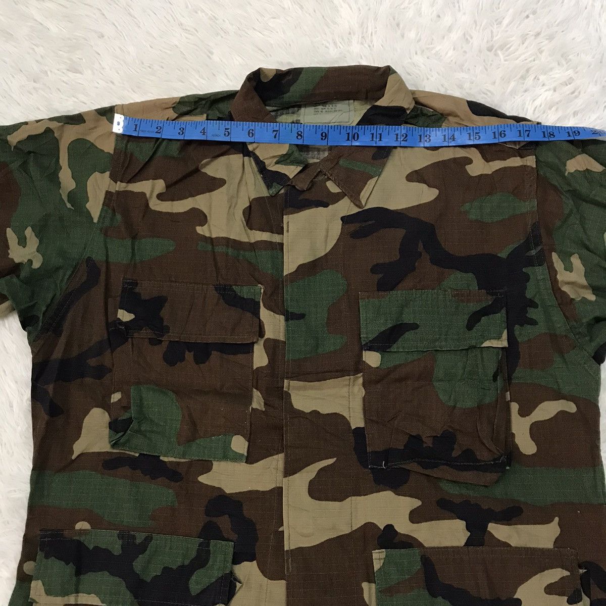 Other Coat hot weather woodland camouflage pattern combat jacket Size US S / EU 44-46 / 1 - 7 Thumbnail