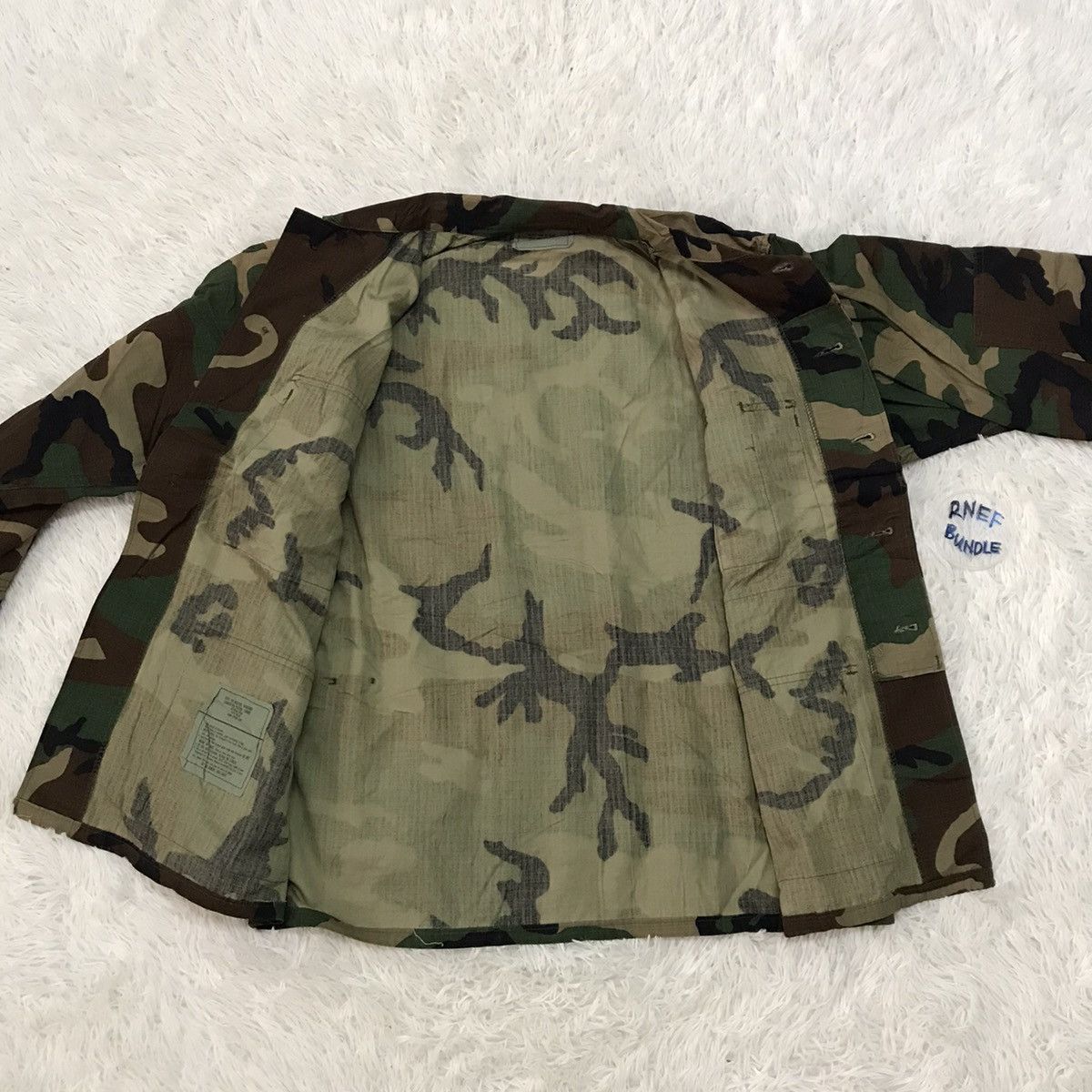 Other Coat hot weather woodland camouflage pattern combat jacket Size US S / EU 44-46 / 1 - 18 Thumbnail