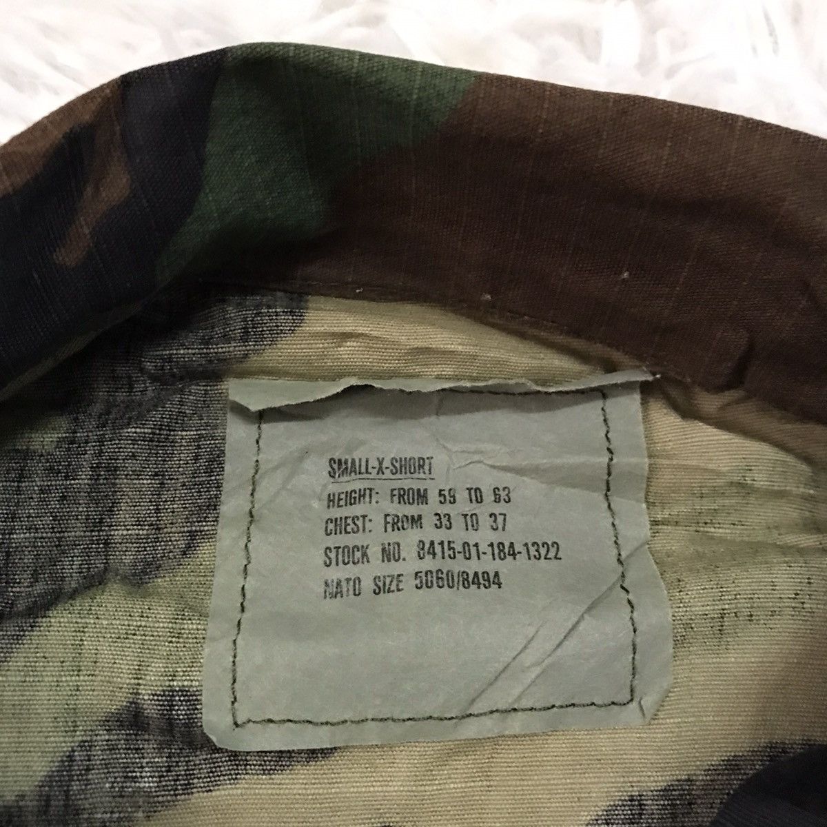 Other Coat hot weather woodland camouflage pattern combat jacket Size US S / EU 44-46 / 1 - 12 Thumbnail