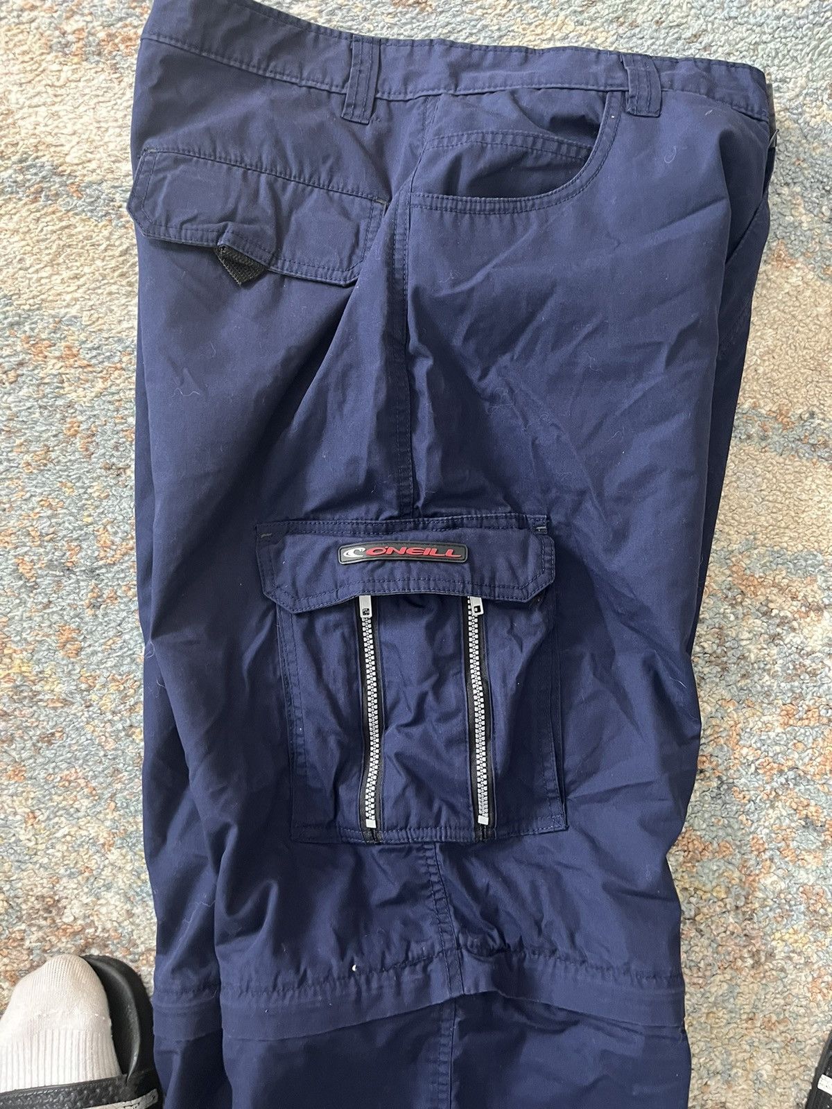 O'Neill VTG O'Neill Paratrooper Cargo Pants Baggy 32 Y2K Large Drill Size US 32 / EU 48 - 16 Thumbnail