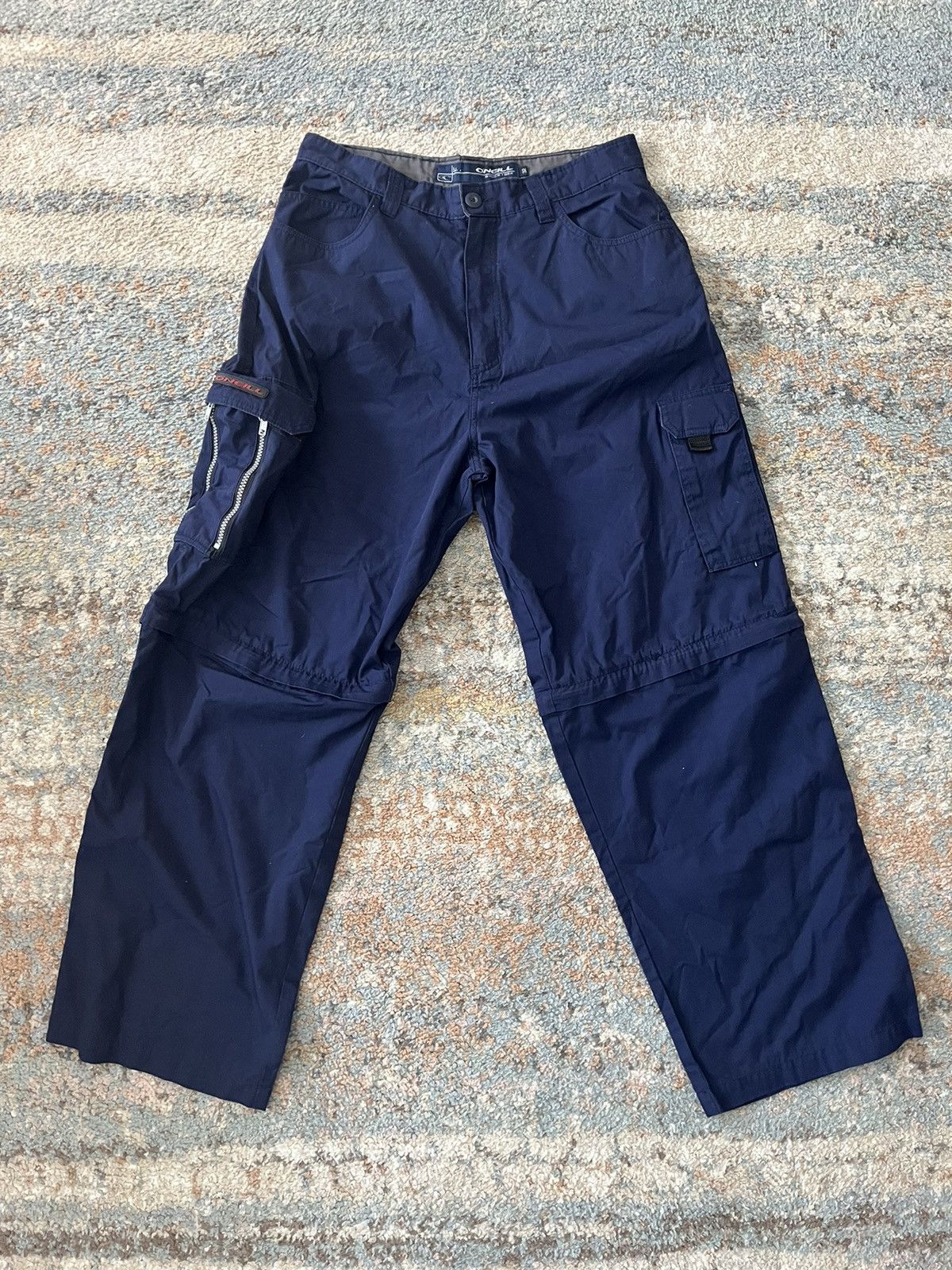 O'Neill VTG O'Neill Paratrooper Cargo Pants Baggy 32 Y2K Large Drill Size US 32 / EU 48 - 9 Thumbnail