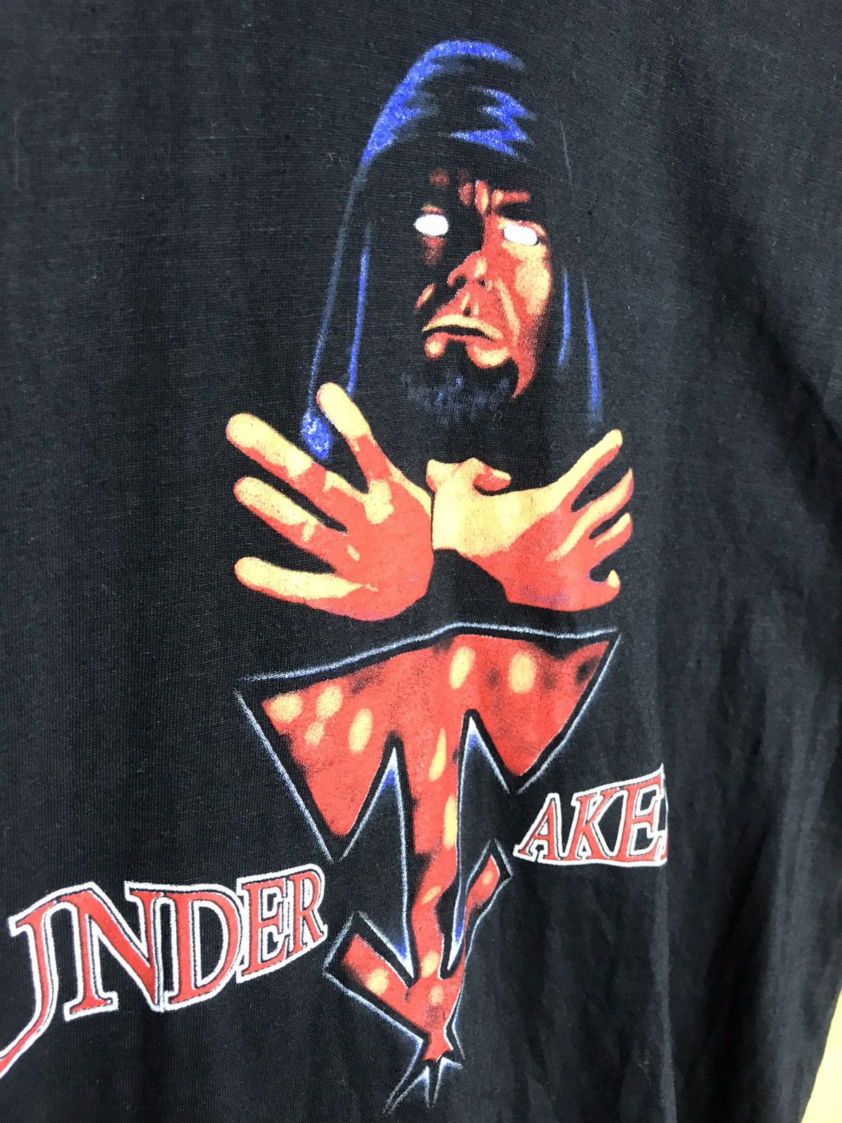 WWE Vintage Undertaker t-shirt Size US XS / EU 42 / 0 - 3 Thumbnail