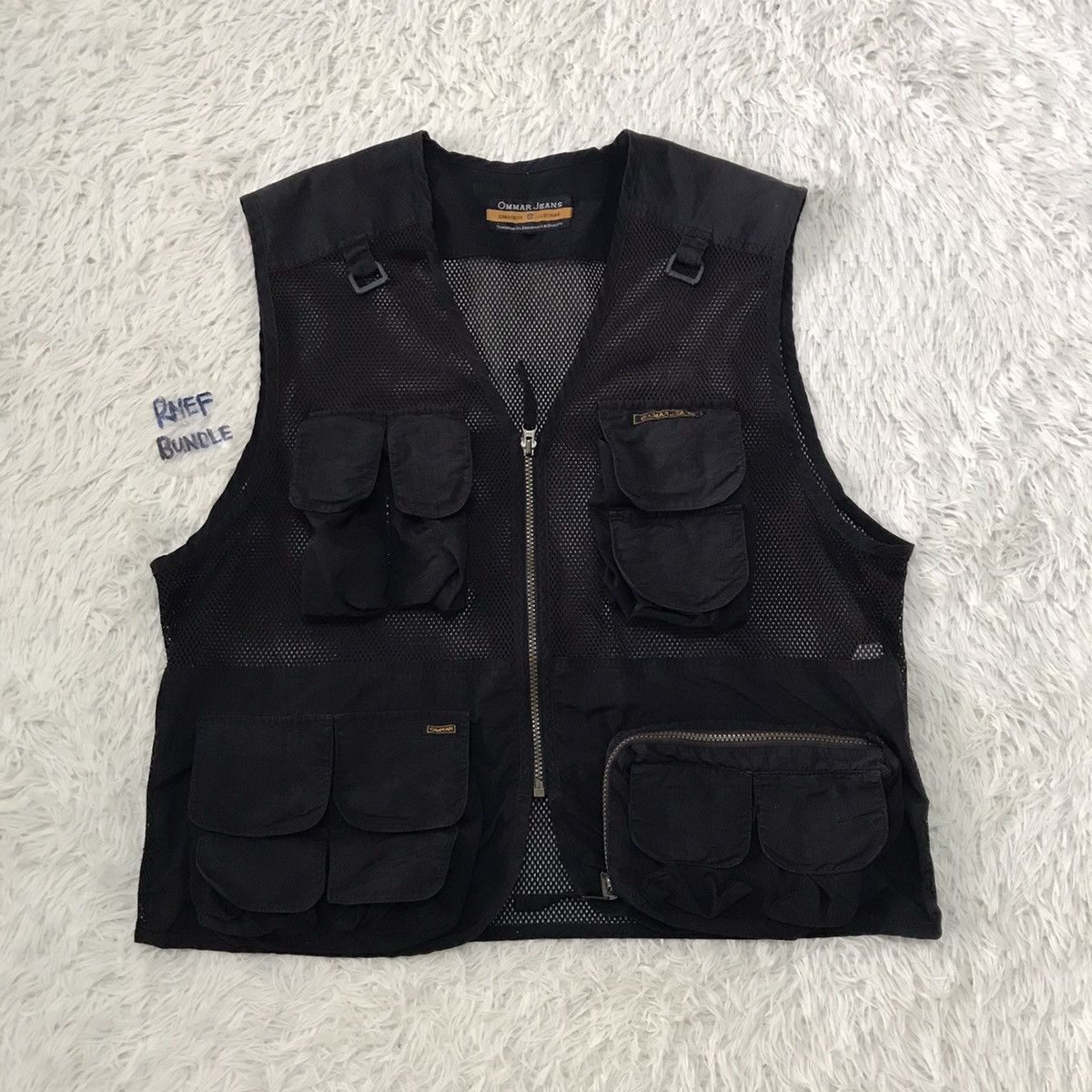 Japanese Brand Ommar jeans tactical vest rare design Size US L / EU 52-54 / 3 - 1 Thumbnail