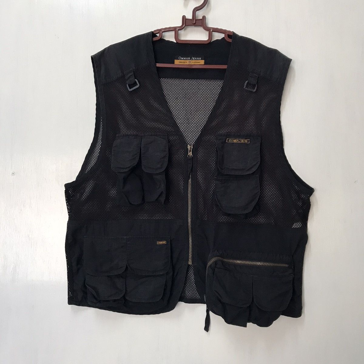 Japanese Brand Ommar jeans tactical vest rare design Size US L / EU 52-54 / 3 - 2 Thumbnail