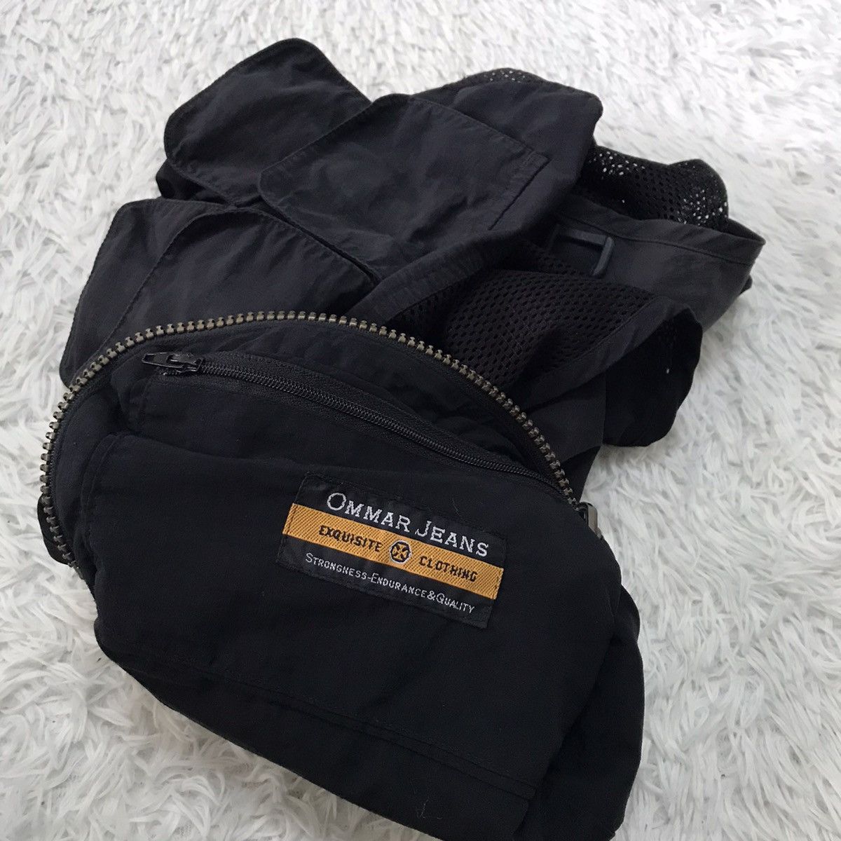 Japanese Brand Ommar jeans tactical vest rare design Size US L / EU 52-54 / 3 - 22 Thumbnail