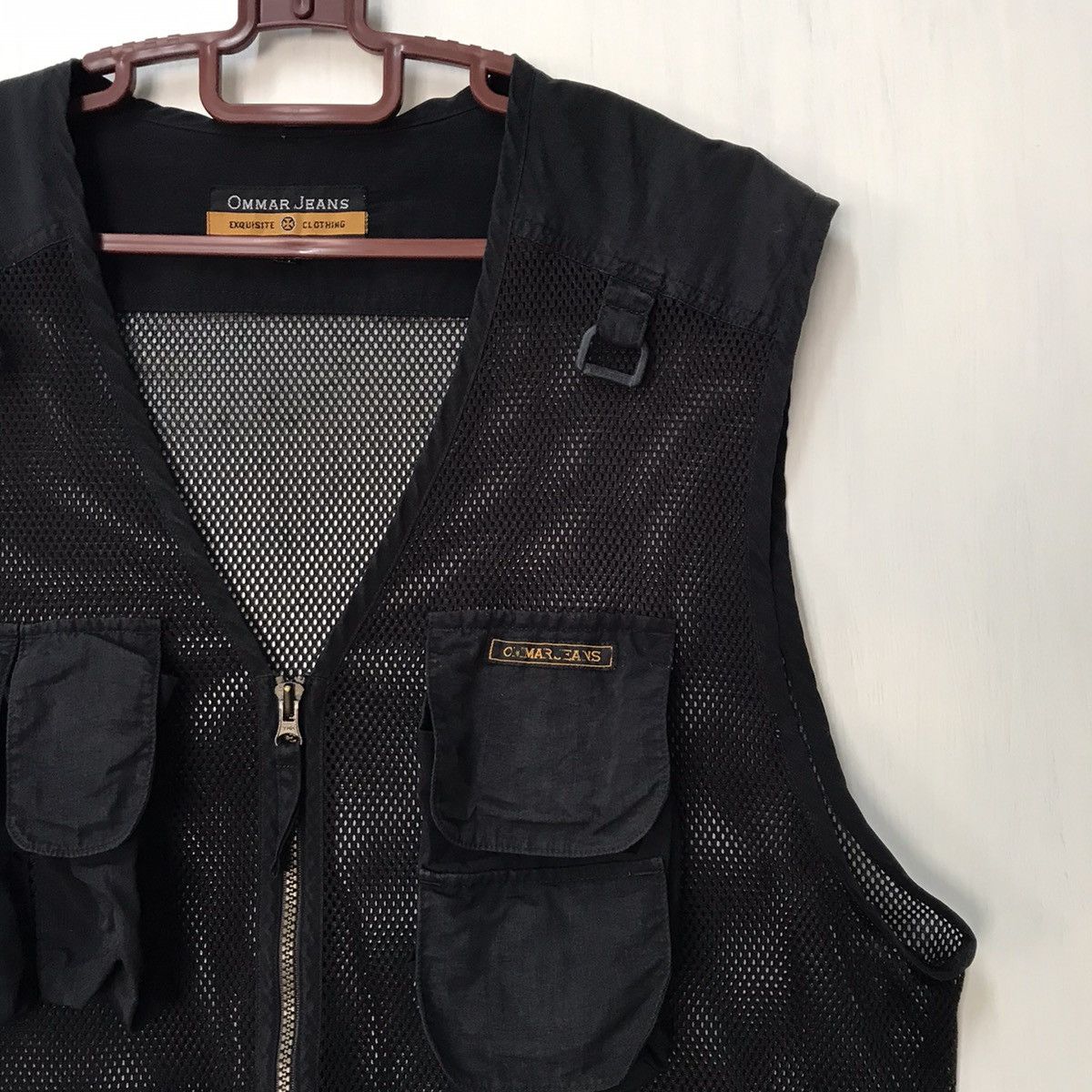 Japanese Brand Ommar jeans tactical vest rare design Size US L / EU 52-54 / 3 - 6 Thumbnail