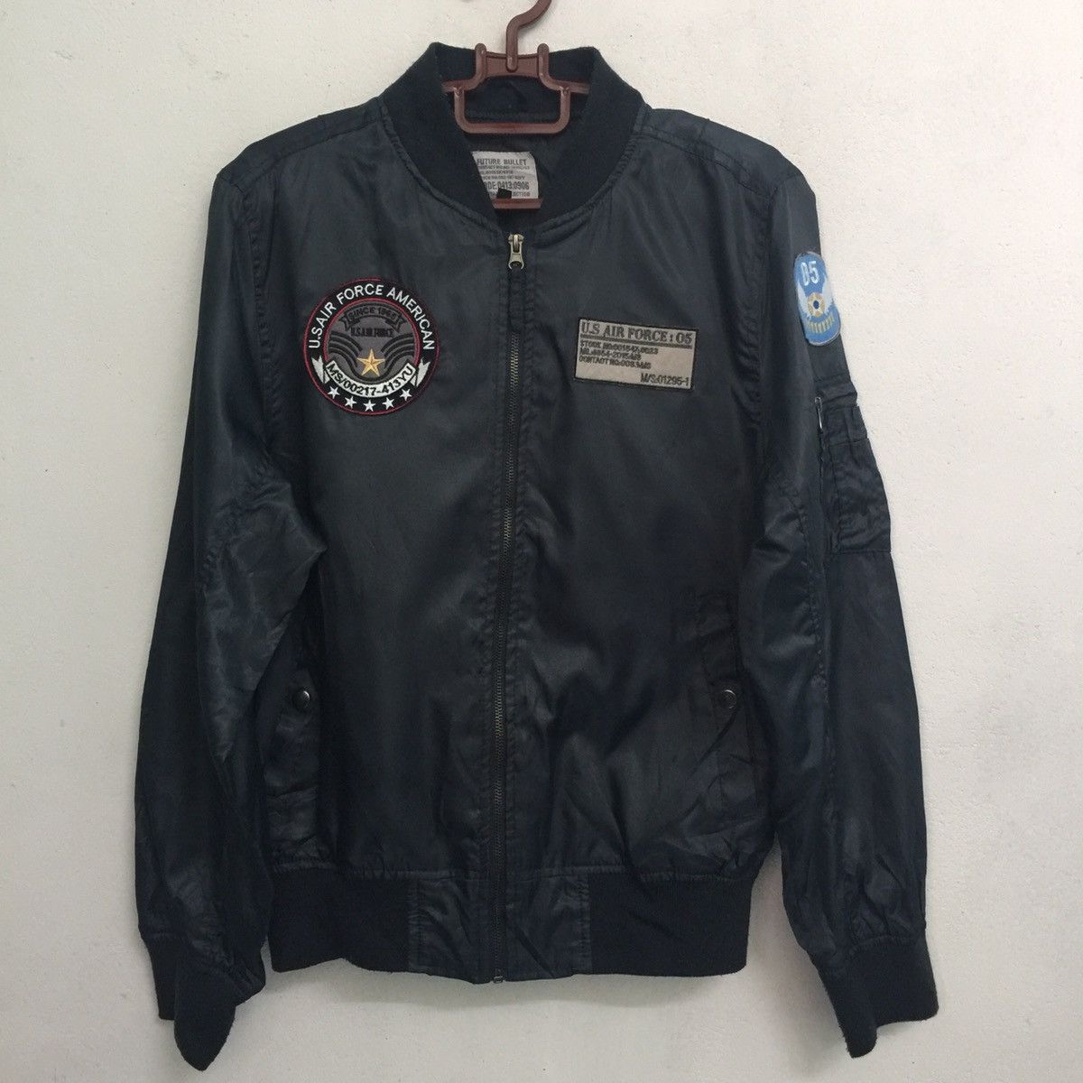 image of Bomber Jacket x Military Collection Bomber Style Jacket, Men's (Size Medium)