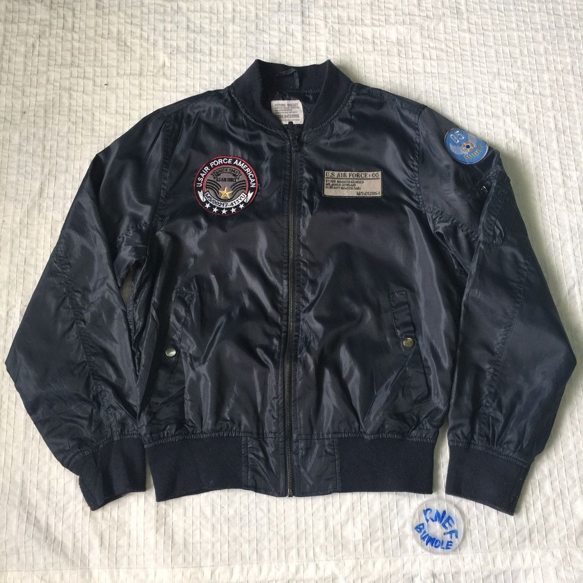 Japanese Brand Military collection bomber style jacket Size US M / EU 48-50 / 2 - 15 Thumbnail