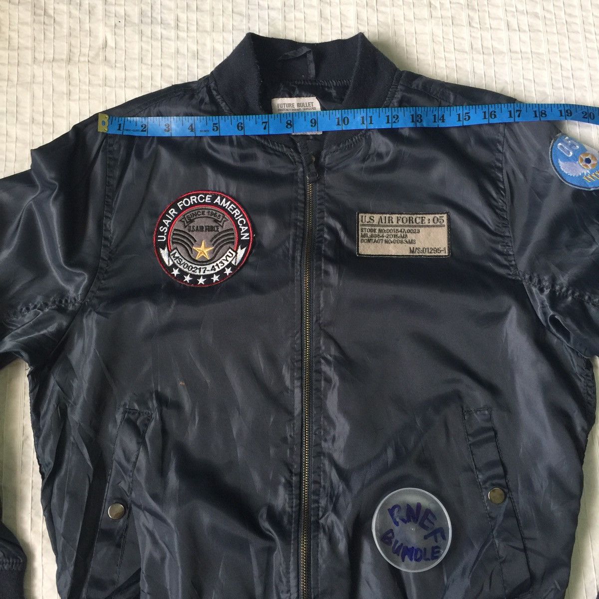 Japanese Brand Military collection bomber style jacket Size US M / EU 48-50 / 2 - 17 Thumbnail