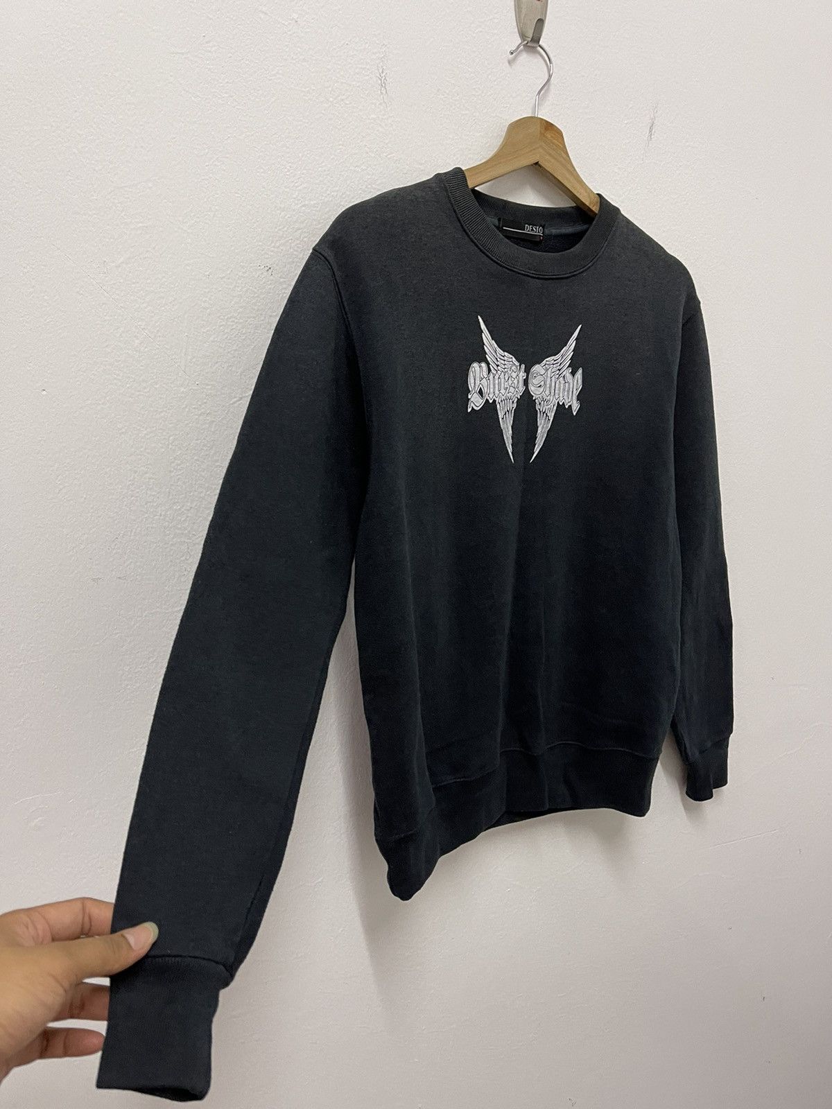 Dragonfly × Vintage Vintage Dragonfly Big Logo Printed Sweatshirt Size US M / EU 48-50 / 2 - 5 Thumbnail