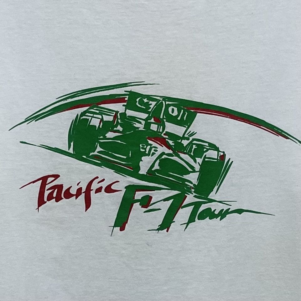 Formula 1 × Vintage Vintage Pacific F-1 Tour TShirt Formula 1 Race Worldwide Size US L / EU 52-54 / 3 - 2 Thumbnail
