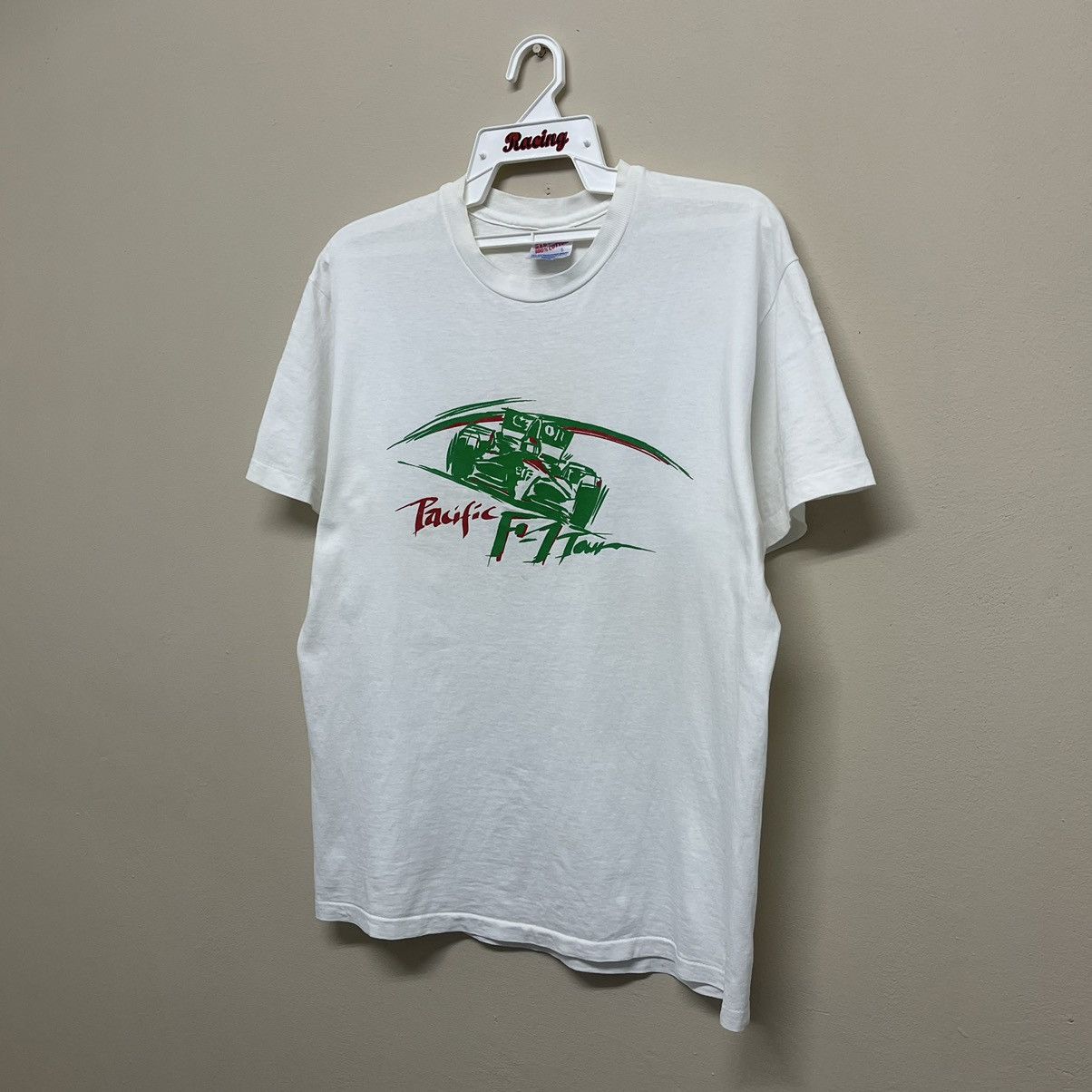 Formula 1 × Vintage Vintage Pacific F-1 Tour TShirt Formula 1 Race Worldwide Size US L / EU 52-54 / 3 - 7 Thumbnail
