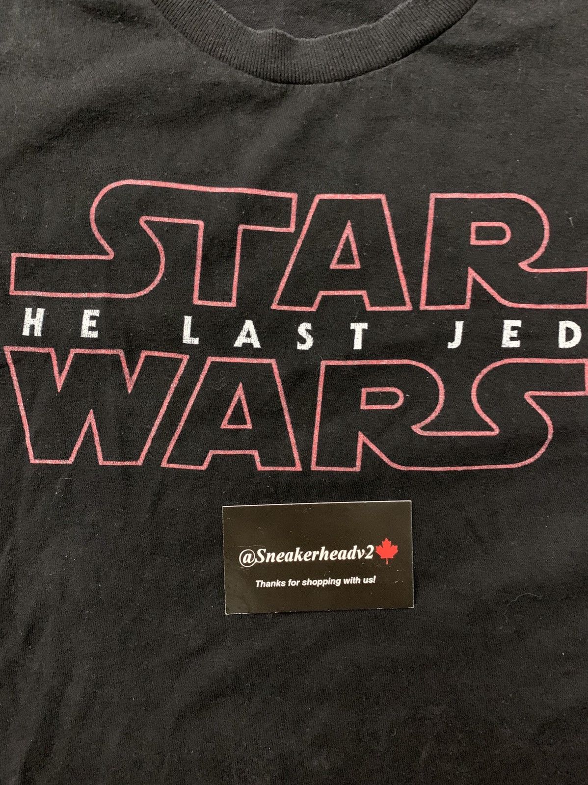 Star Wars Star Wars “The last Jedi” Tee (Sz XL) Size US XL / EU 56 / 4 - 3 Thumbnail