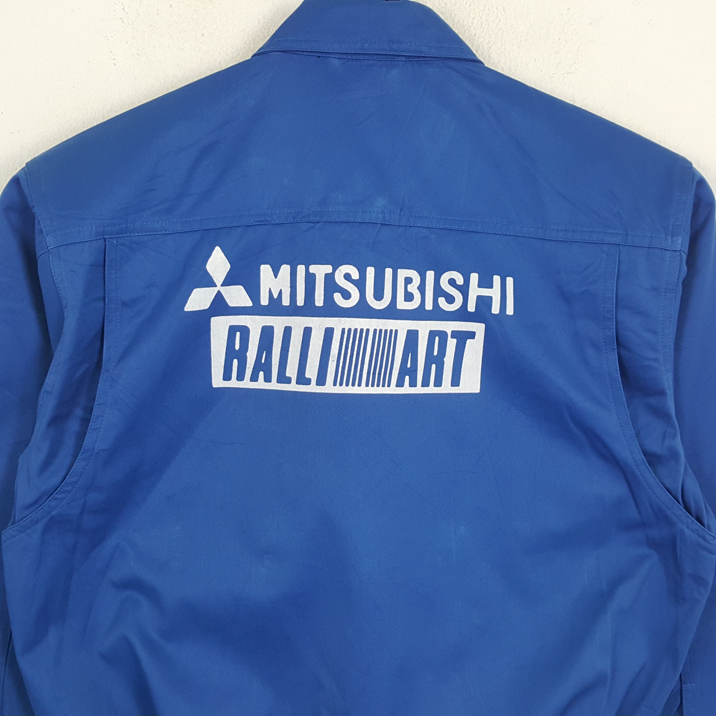 Japanese Brand × Vintage MITSUBISHI RALLI ART Japanese Motorsports Custom Jacket Size US M / EU 48-50 / 2 - 2 Thumbnail