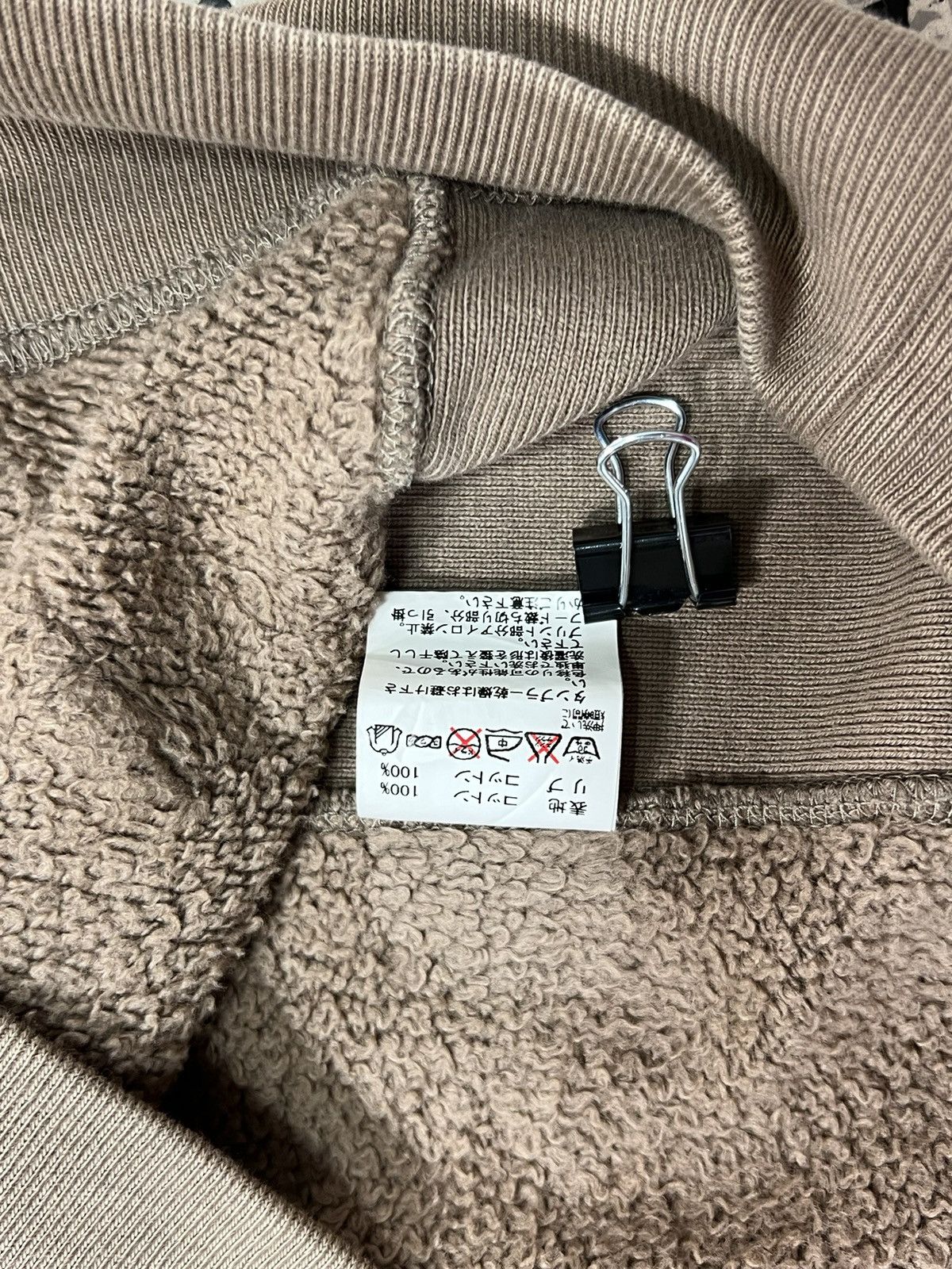 Sasquatchfabrix SASQUATCHFABRIX AW10 DYED SEX COLLEGE CUT OFF HOOD HOODIE Size US L / EU 52-54 / 3 - 6 Thumbnail