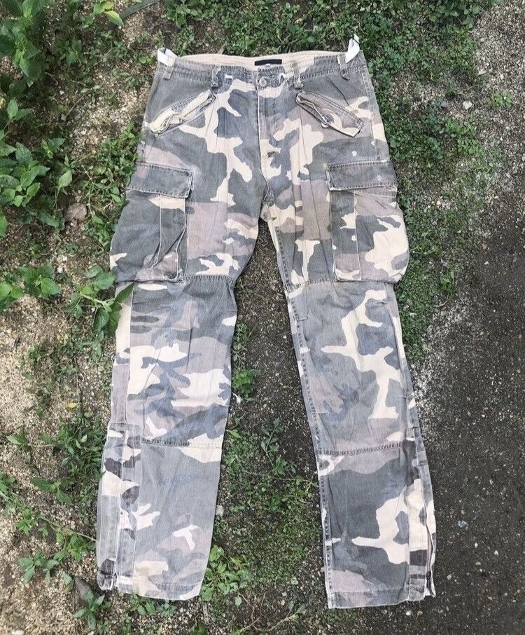 Vintage Military army cargo PANTS size 34 Size US 34 / EU 50 - 2 Thumbnail