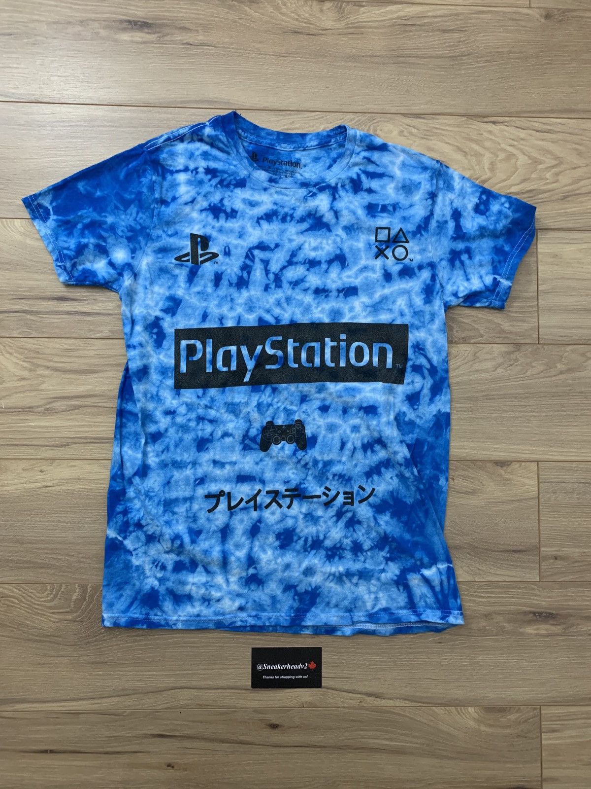 Sony *NEW* PlayStation Tie Dye Tee (Sz S) Size US S / EU 44-46 / 1 - 1 Thumbnail