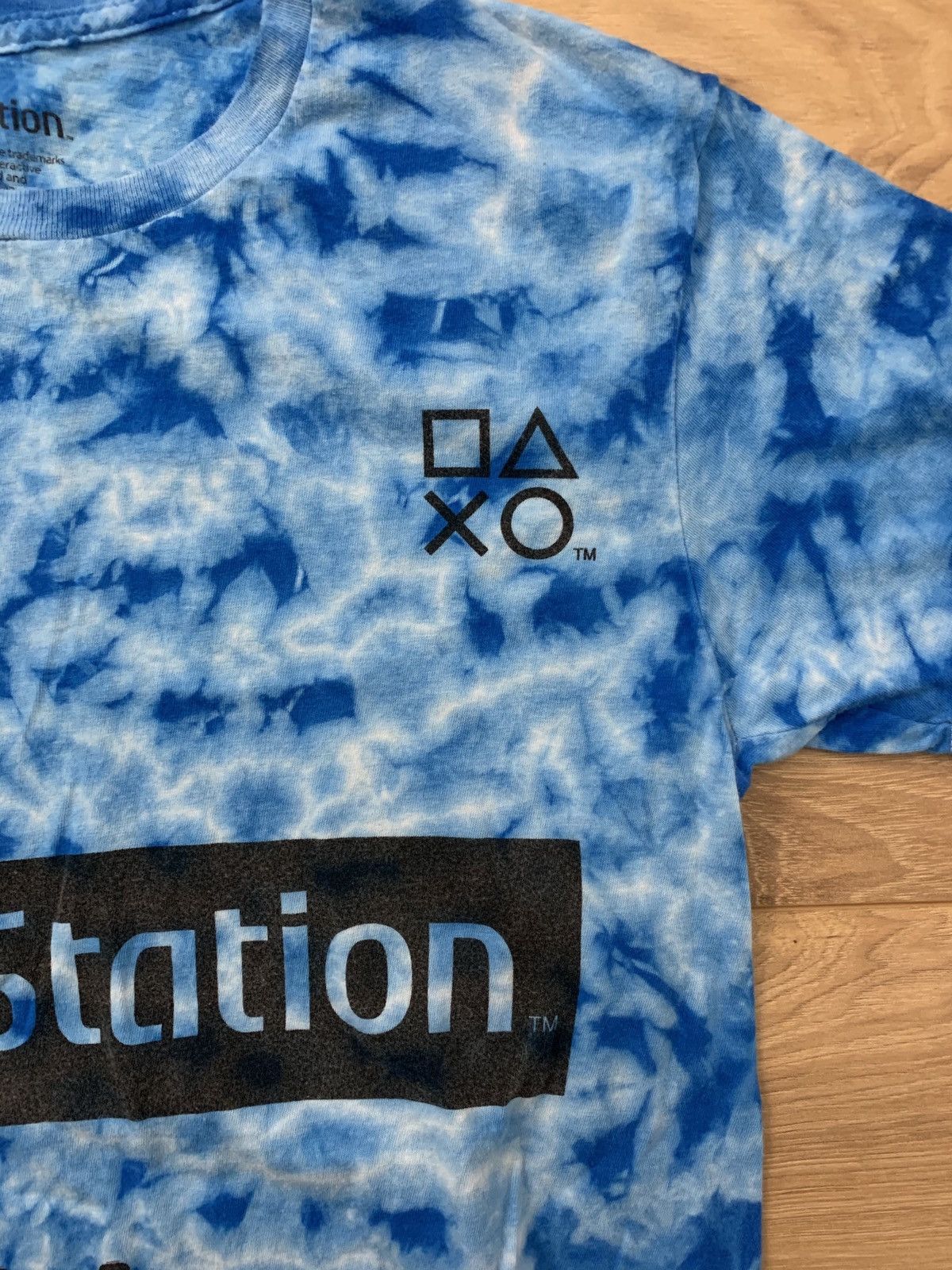 Sony *NEW* PlayStation Tie Dye Tee (Sz S) Size US S / EU 44-46 / 1 - 5 Thumbnail