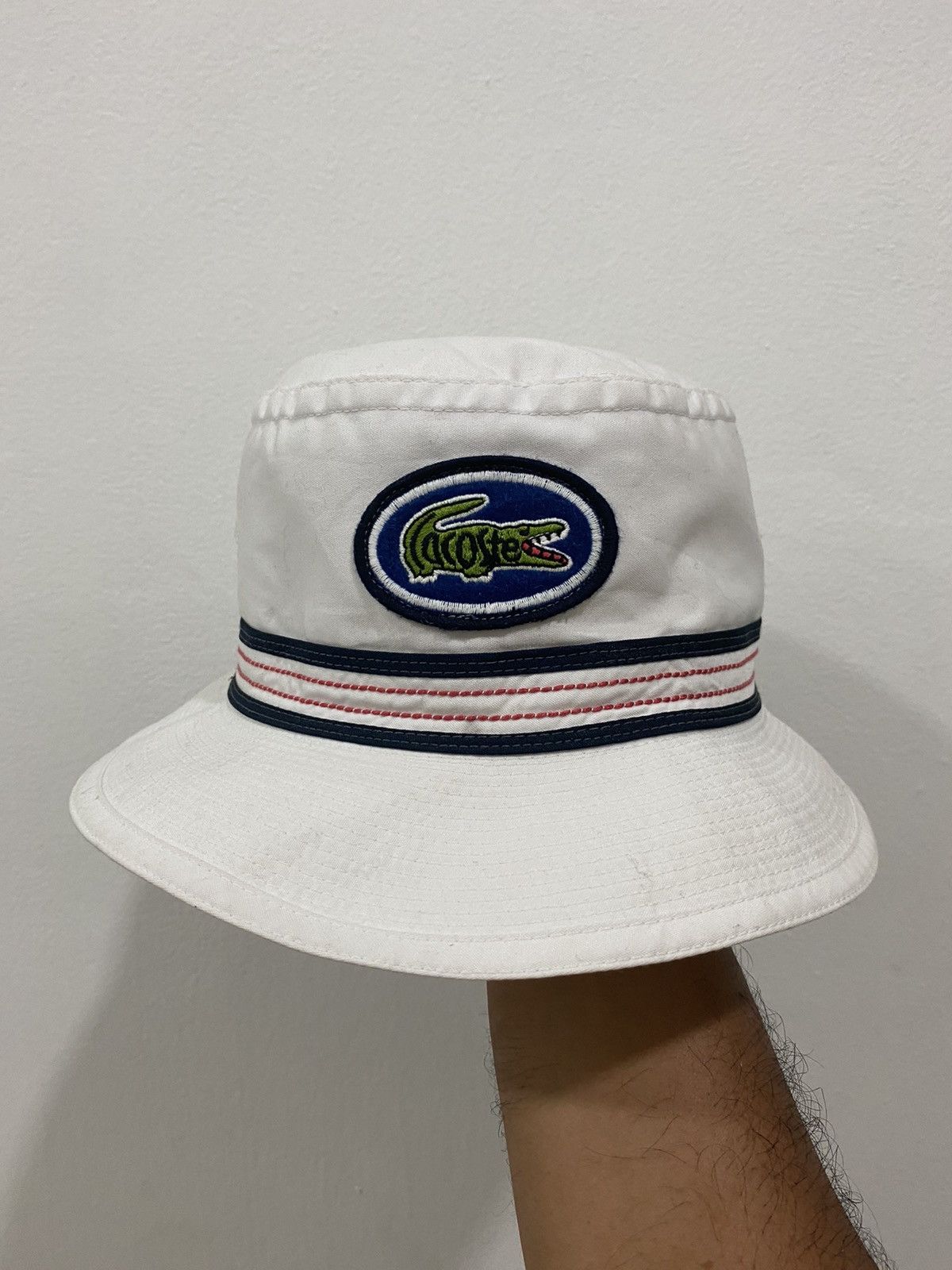 Lacoste 🔥Vintage🔥 Lacoste Bucket Hat Size ONE SIZE - 1 Thumbnail