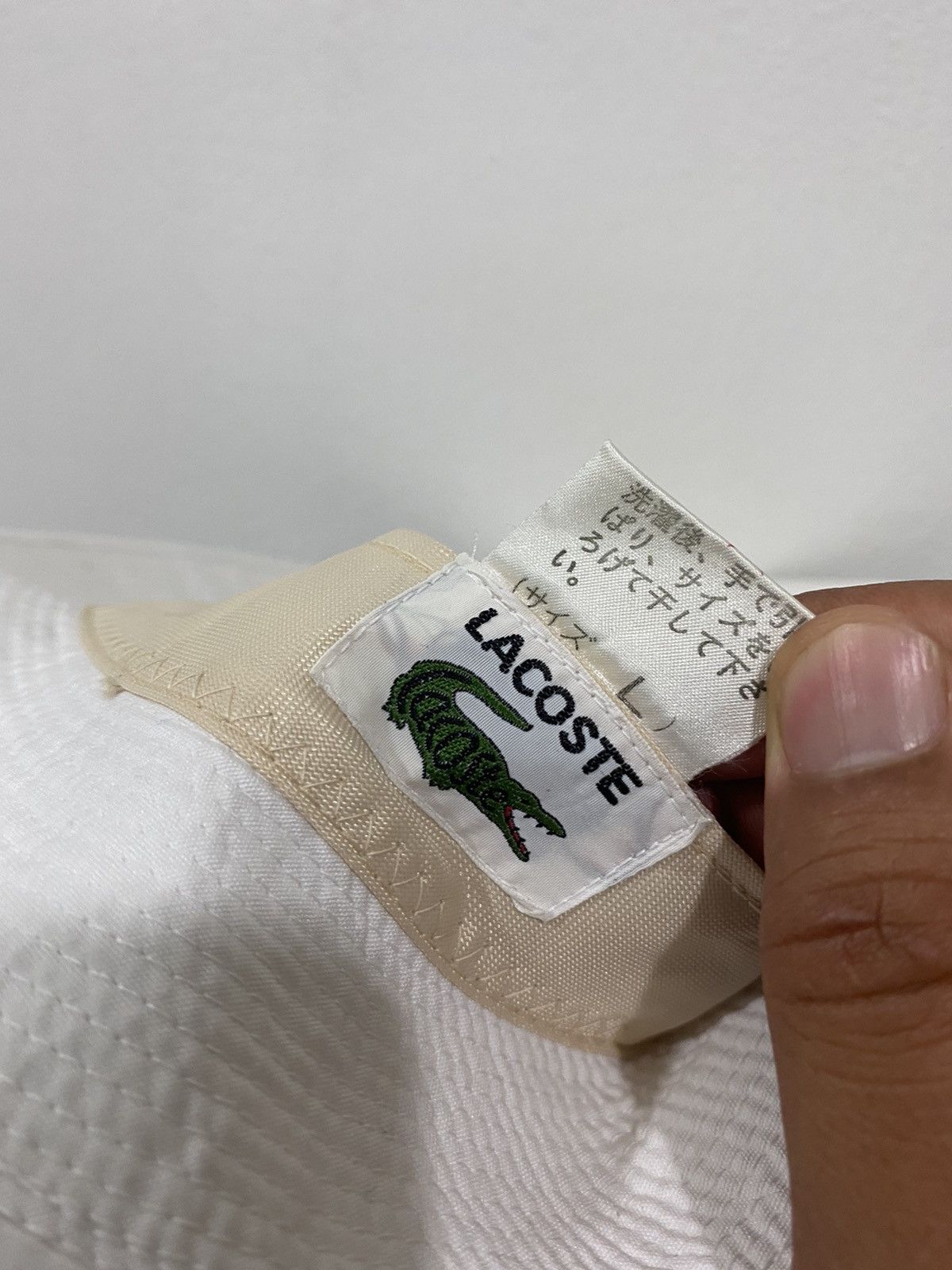 Lacoste 🔥Vintage🔥 Lacoste Bucket Hat Size ONE SIZE - 6 Thumbnail