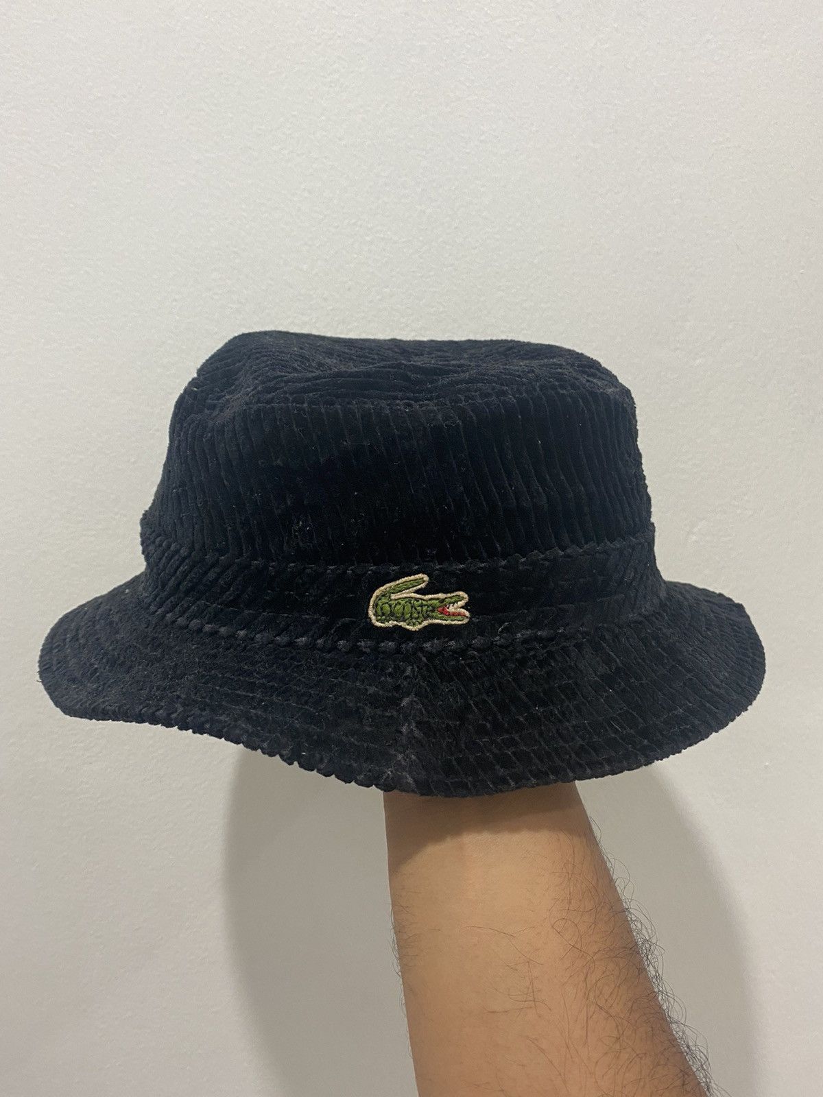 Lacoste × Vintage 🔥Vintage🔥 Lacoste Corduroy Bucket Hat Size ONE SIZE - 1 Thumbnail