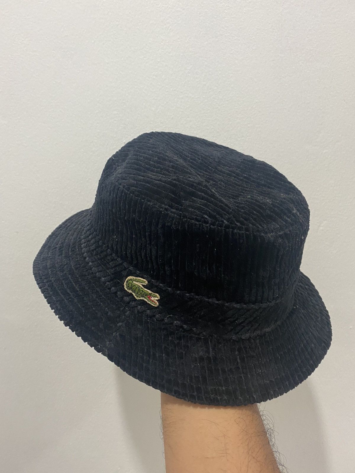 Lacoste × Vintage 🔥Vintage🔥 Lacoste Corduroy Bucket Hat Size ONE SIZE - 2 Thumbnail