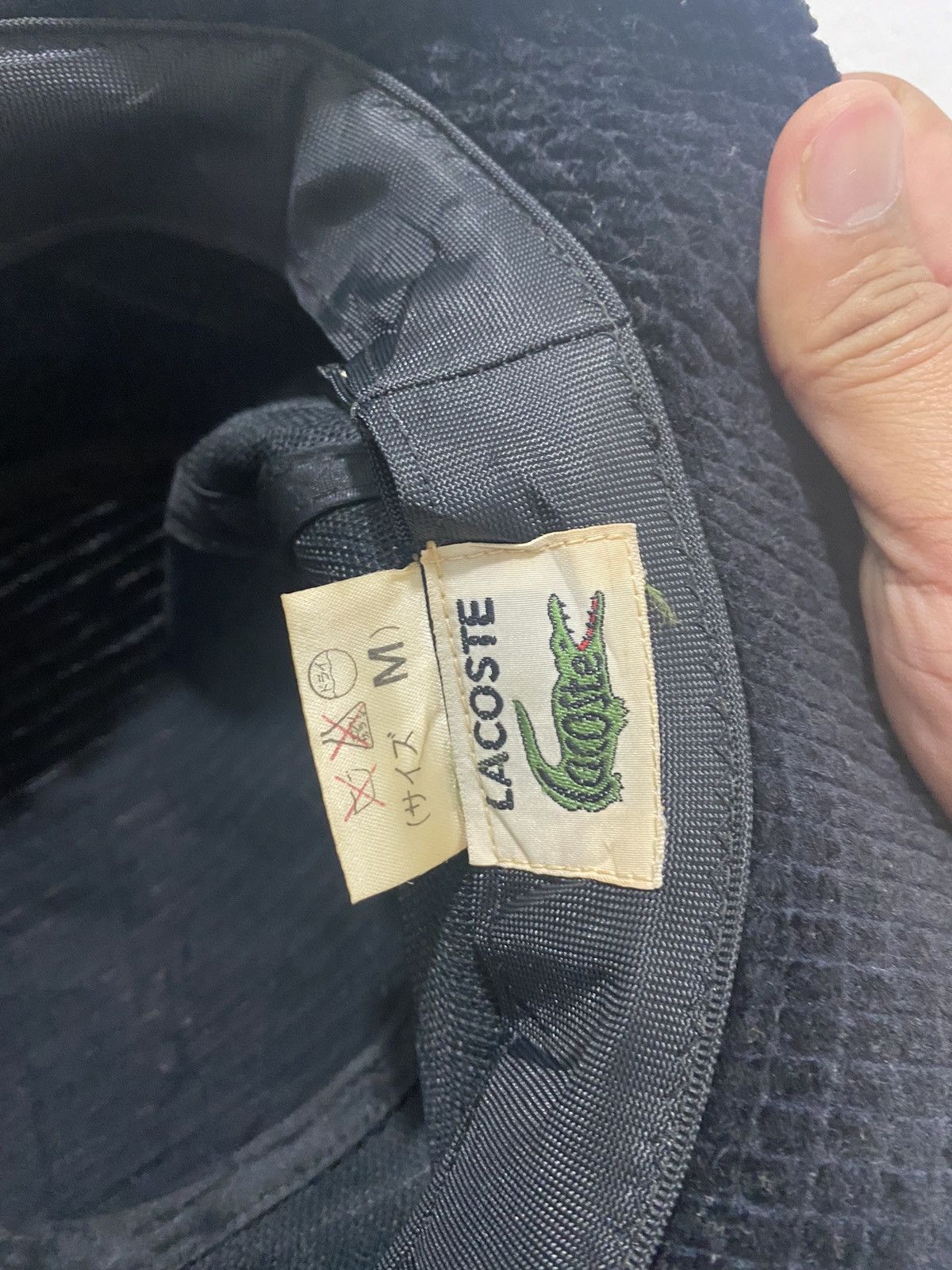 Lacoste × Vintage 🔥Vintage🔥 Lacoste Corduroy Bucket Hat Size ONE SIZE - 6 Thumbnail