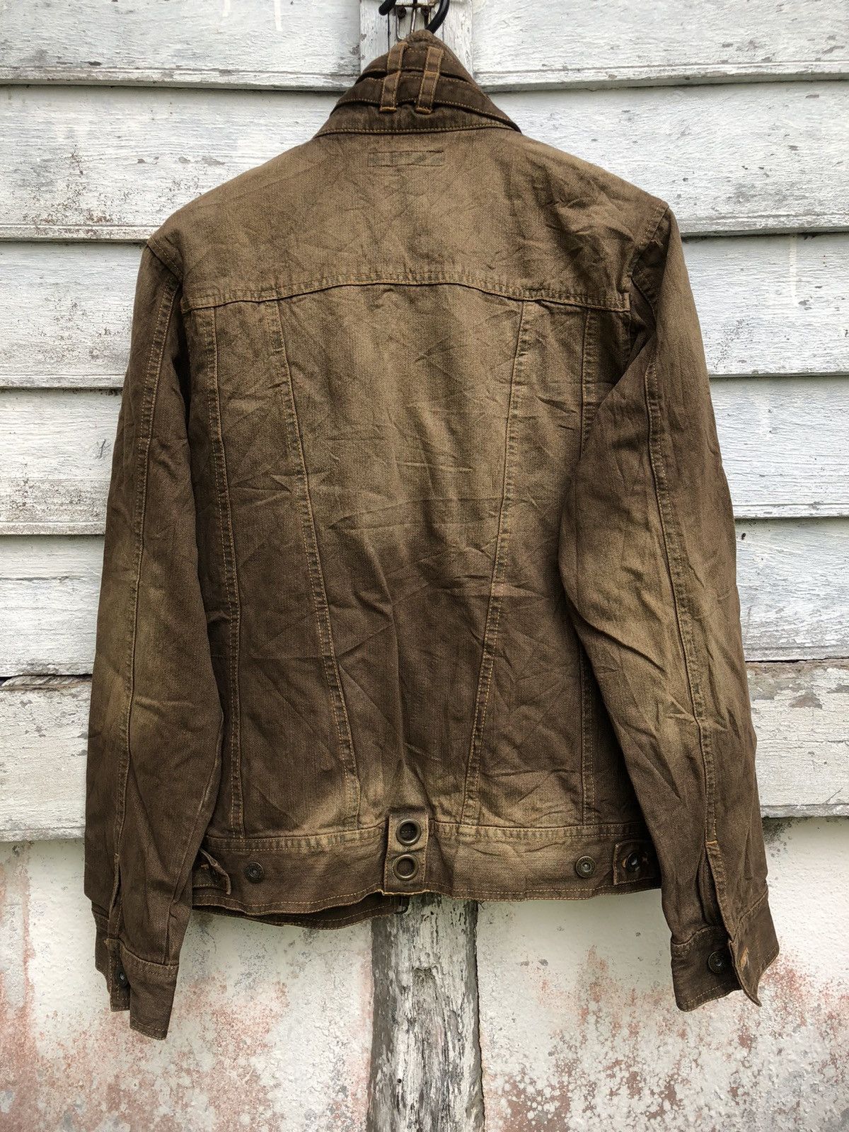 In The Attic × Seditionaries In The Attic Changeal Stud Distressed Washed Denim Jacket Size US M / EU 48-50 / 2 - 5 Thumbnail