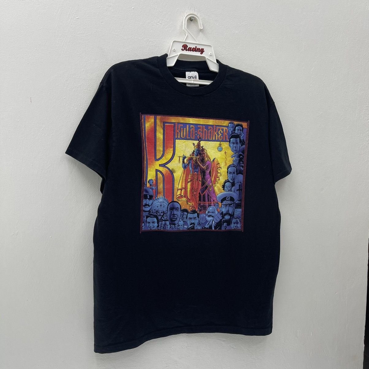 Band Tees Vintage Kula Shaker Psychedelic T-Shirt Grunge Britpop Size US XL / EU 56 / 4 - 6 Thumbnail