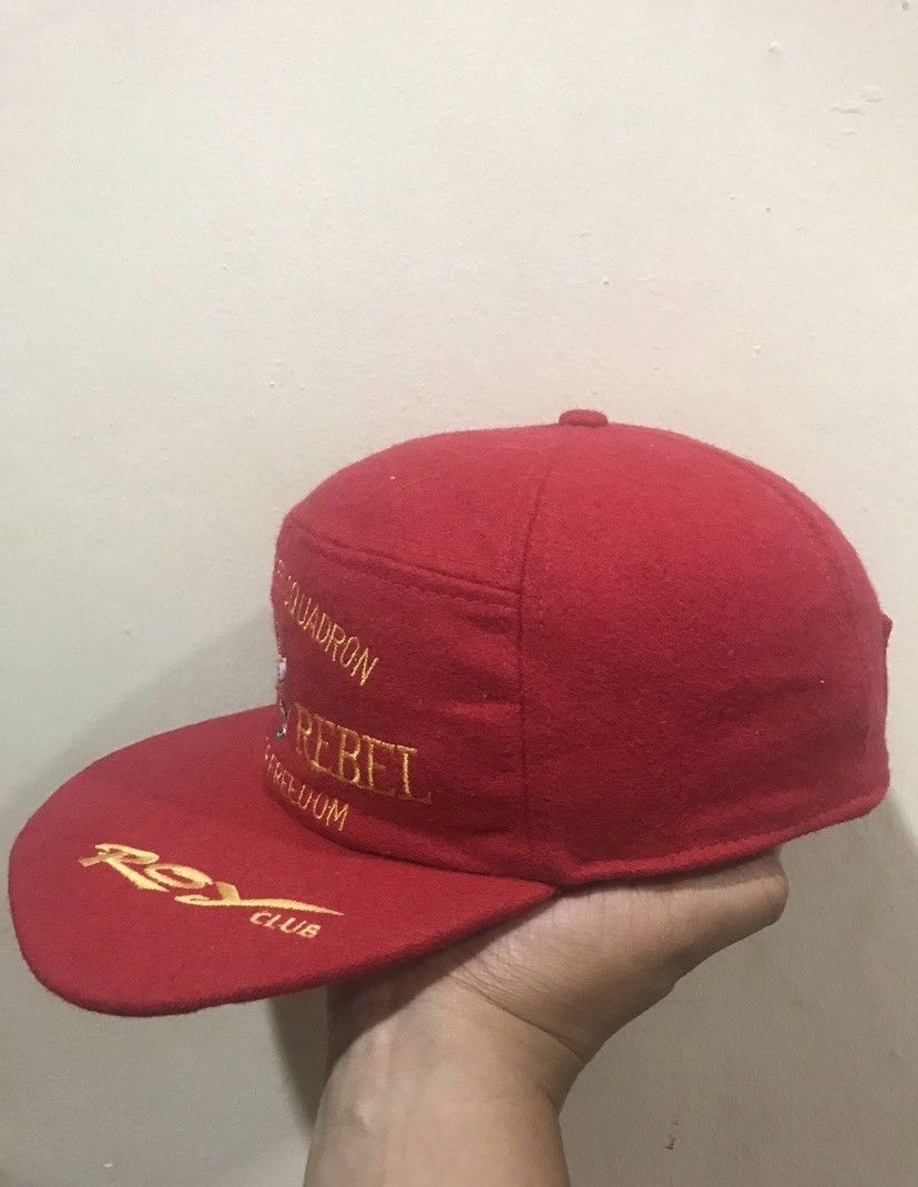 Delta × Japanese Brand × Vintage 90's Top Gun Tiger Squadron Delta Rebel Hat Size ONE SIZE - 3 Thumbnail