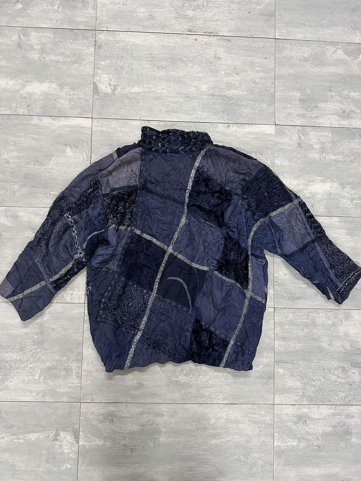 BIGI 🔥Vintage🔥 Bigi Mode Japan Sashiko/Boro Button Ups Jacket Size US L / EU 52-54 / 3 - 8 Thumbnail