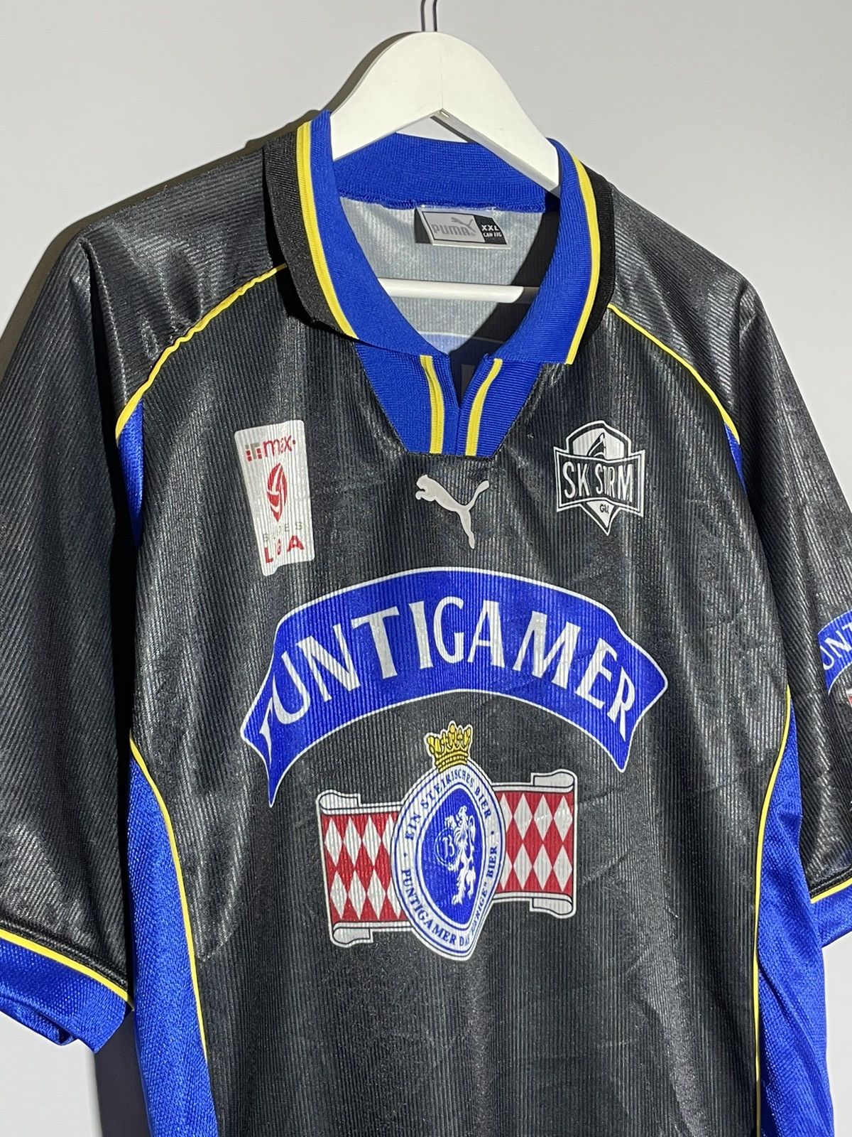 Puma × Vintage Sturm Graz Puma Vintage 1998/99 Away2 Football Shirt Size US XXL / EU 58 / 5 - 3 Thumbnail
