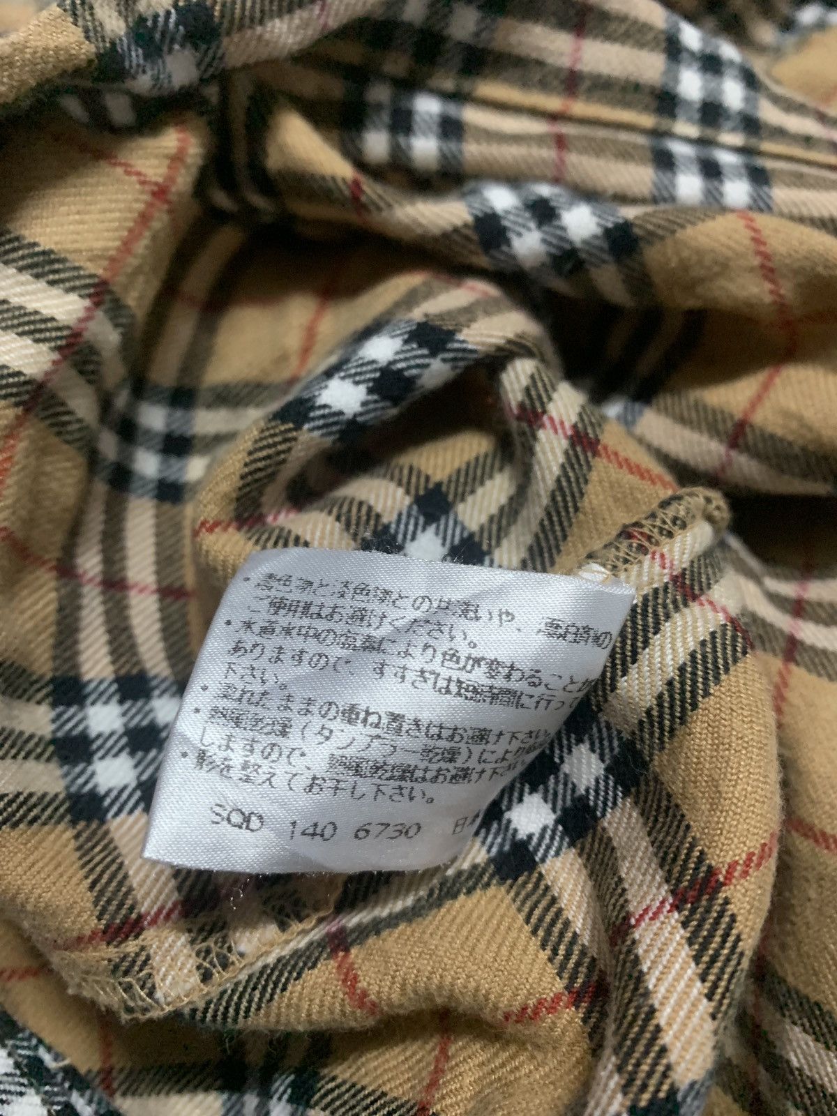 Burberry × Vintage Vintage Burberry London nova check top pyjamas Size US M / EU 48-50 / 2 - 8 Thumbnail