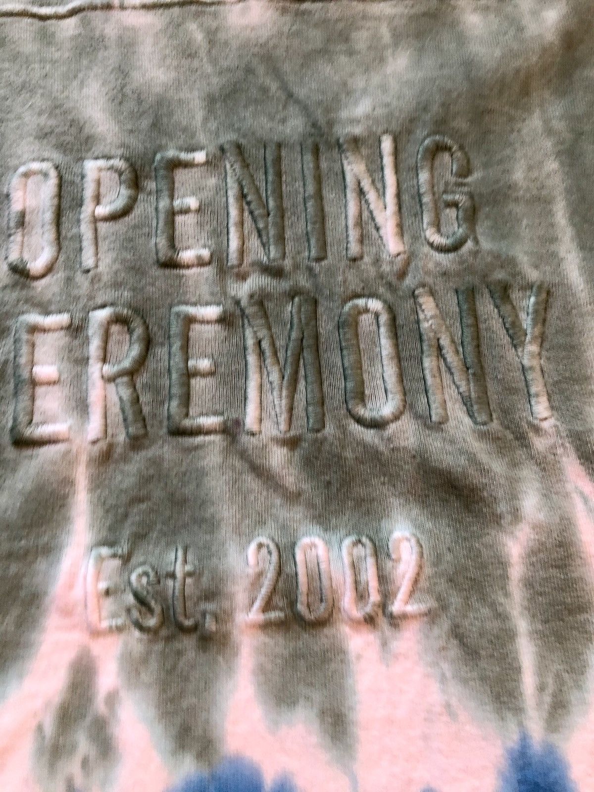 Opening Ceremony Opening Ceremony Embroidered Wide Cut Tie Dye Tee Size US L / EU 52-54 / 3 - 21 Thumbnail