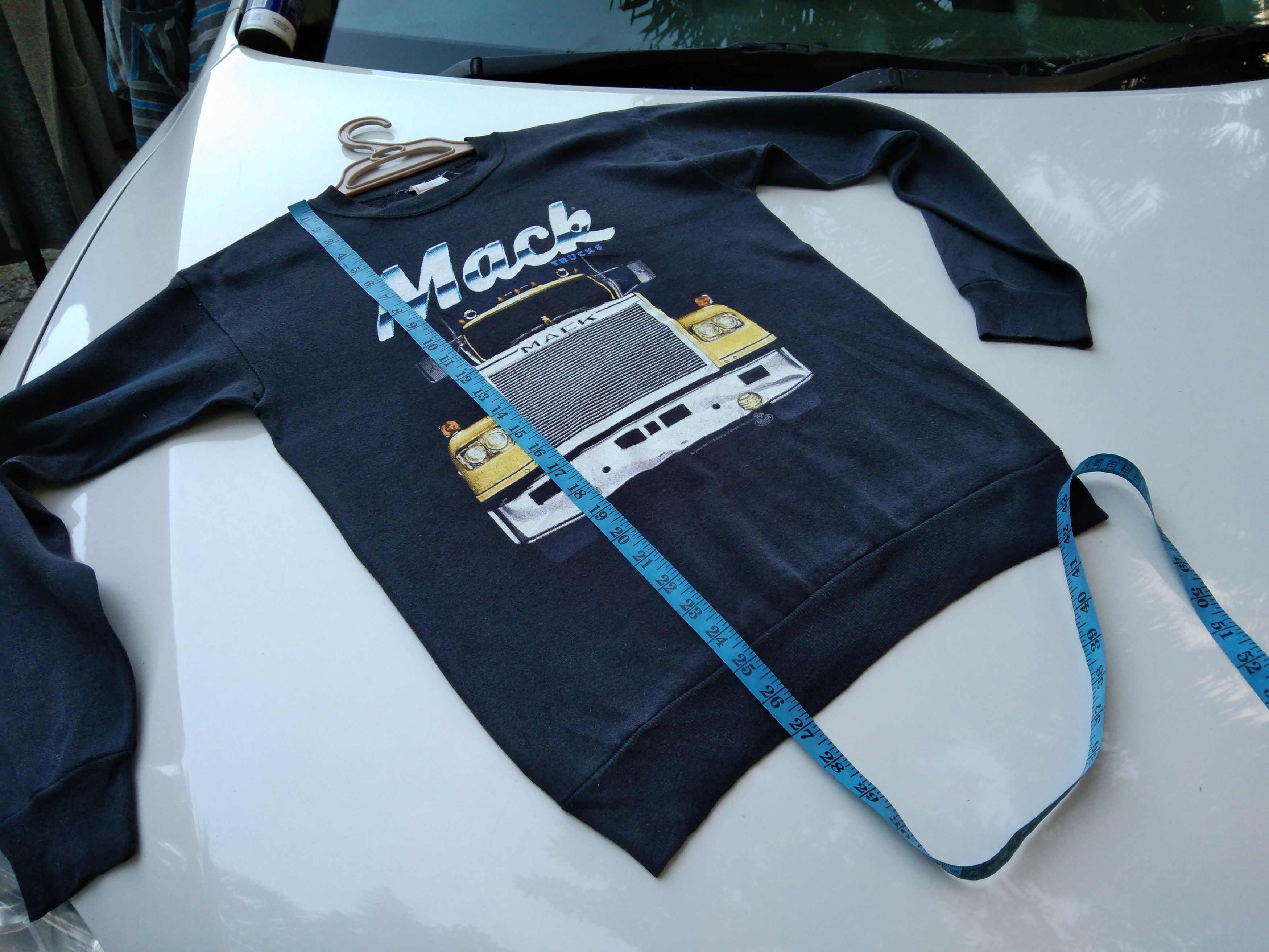 Tultex × Vintage VINTAGE MACK TRUCKER LIGHTLAYERS SWEATSHIRT Size US S / EU 44-46 / 1 - 8 Thumbnail