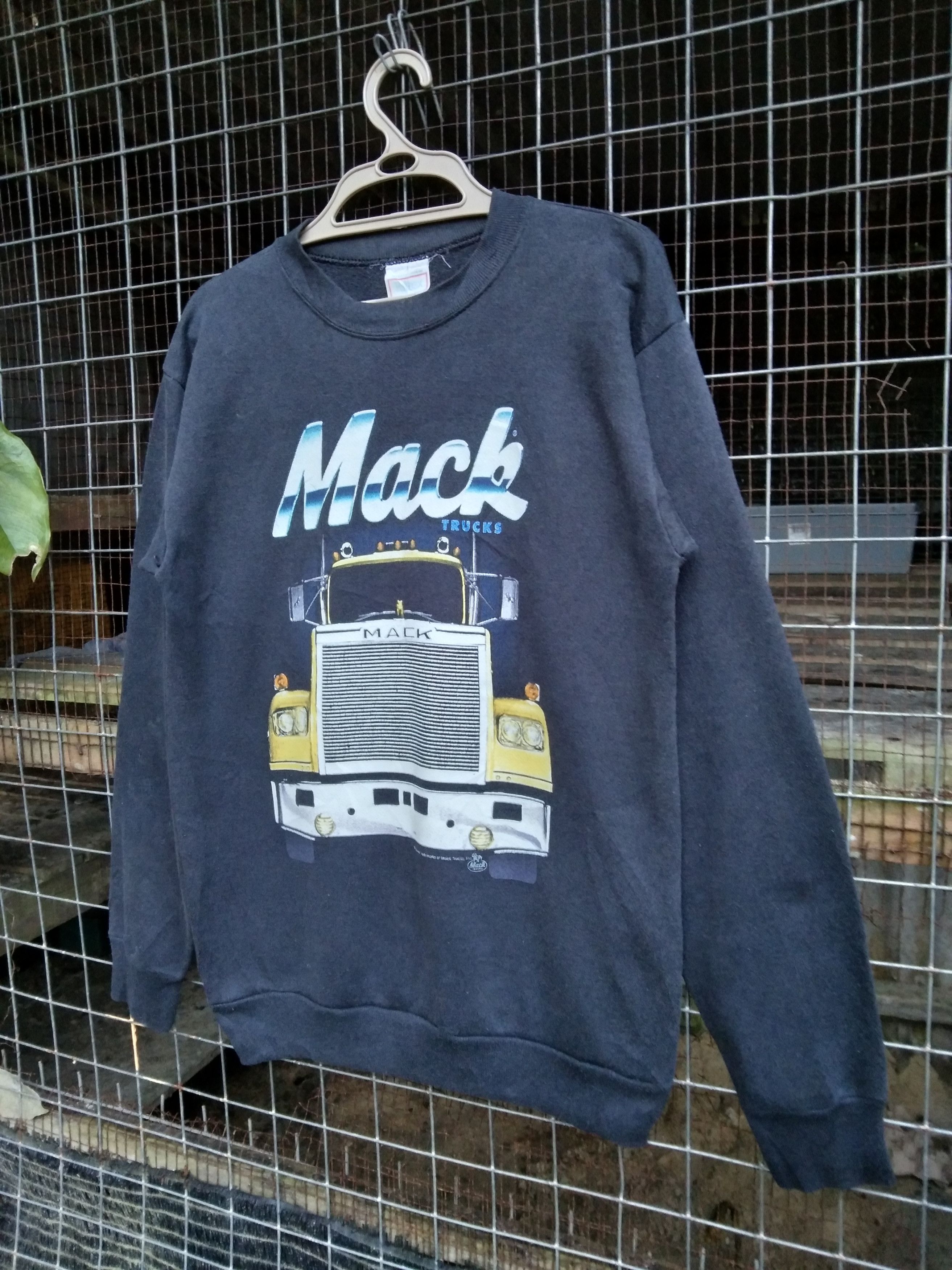 Tultex × Vintage VINTAGE MACK TRUCKER LIGHTLAYERS SWEATSHIRT Size US S / EU 44-46 / 1 - 2 Thumbnail
