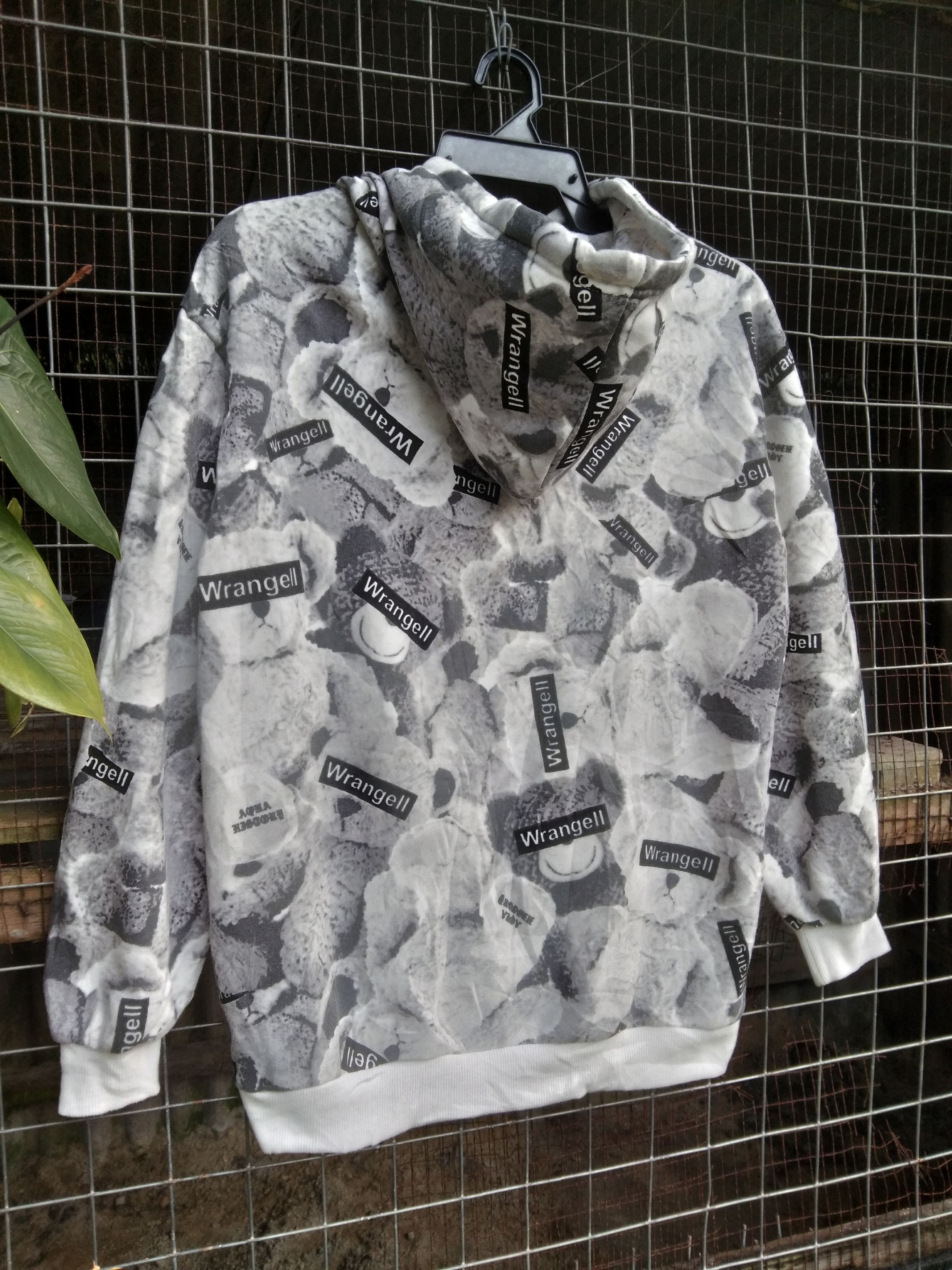 Japanese Brand AQUA HISTORY MEN'S HOODIE ALL OVER PRINT Size US M / EU 48-50 / 2 - 4 Thumbnail