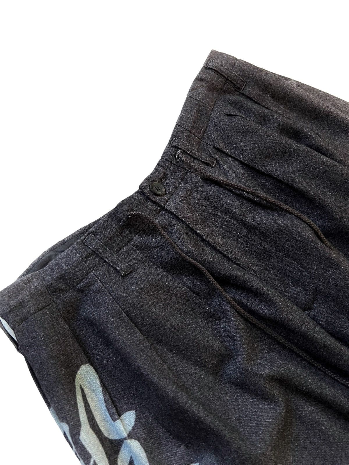 Yohji Yamamoto Sz3 Oni Mask Demon Wool Blend Balloon Trouser Size US 34 / EU 50 - 5 Thumbnail