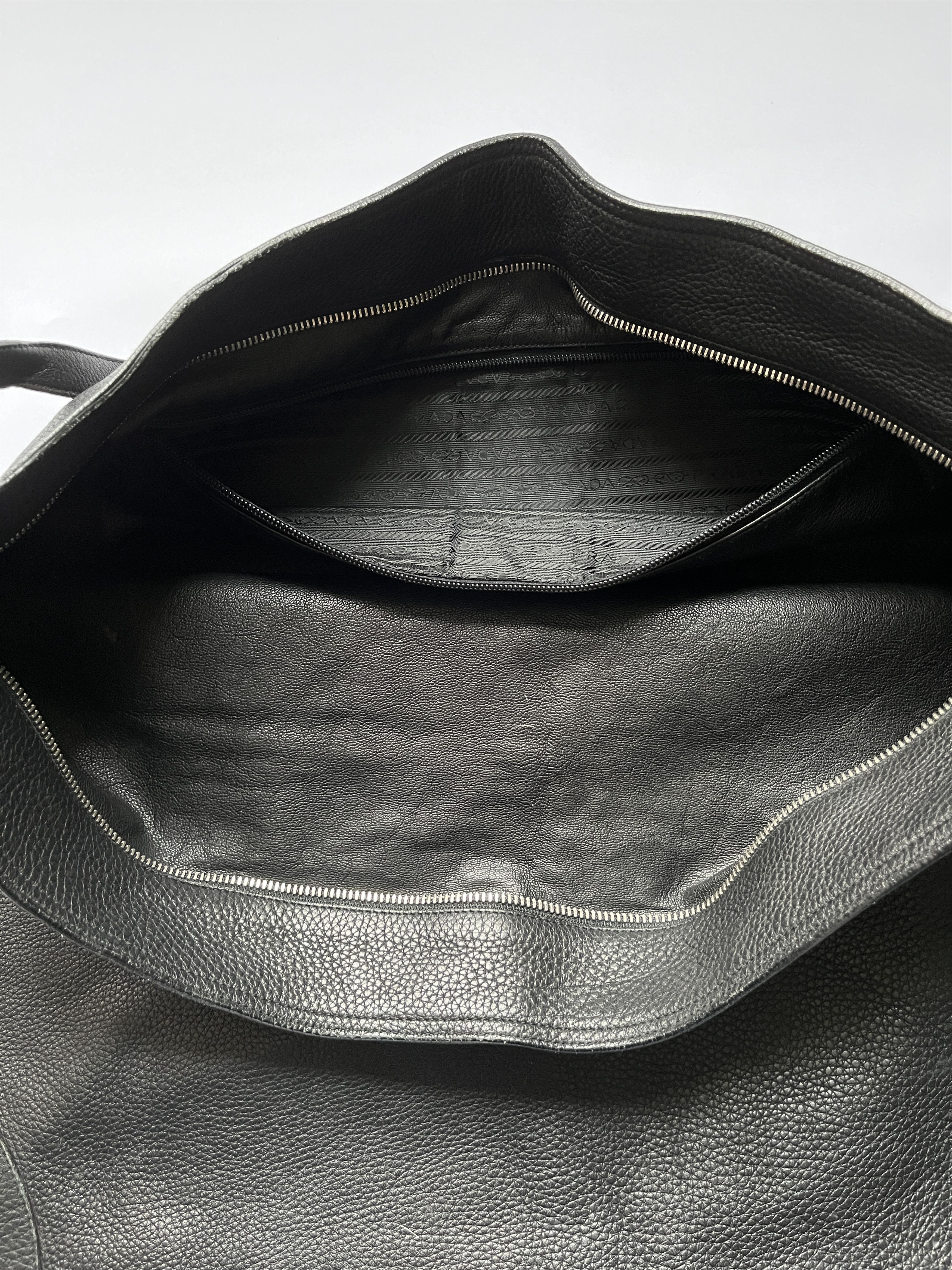 Prada ⚡️QUICK SALE⚡️Prada Black Leather Bag Size ONE SIZE - 5 Thumbnail