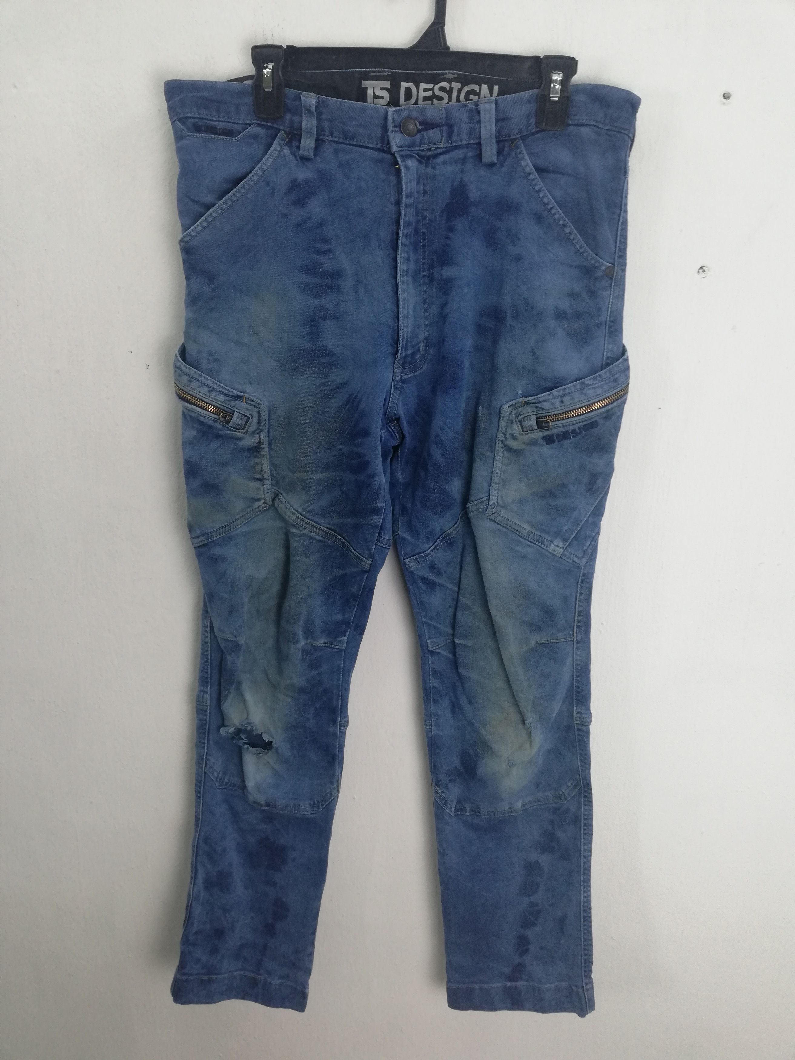 TS Design Jeans cargo tactical utility multipocket Pants