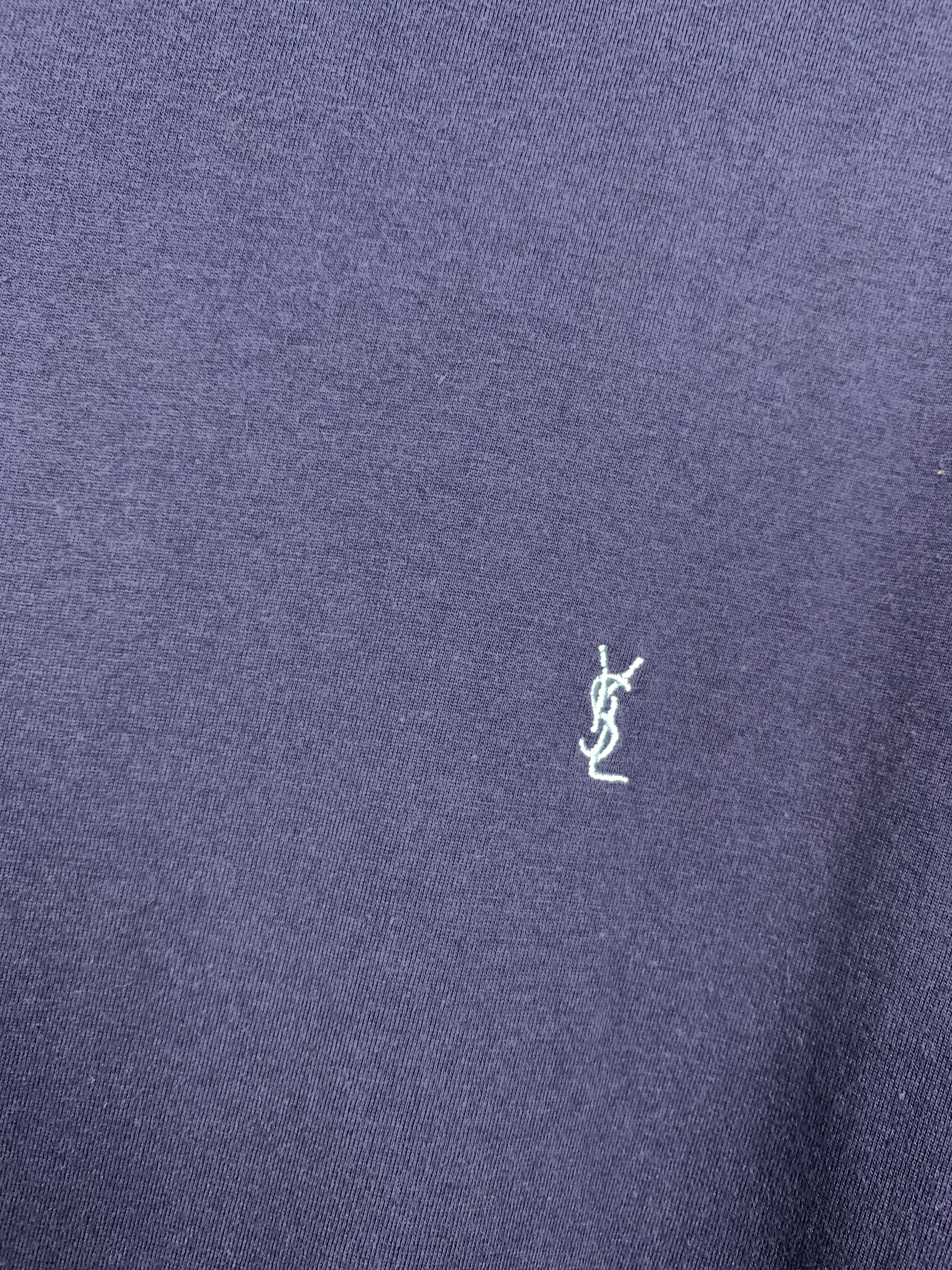 Yves Saint Laurent Yves Saint Laurent YSL Mens T-Shirt Tee Size US L / EU 52-54 / 3 - 3 Thumbnail