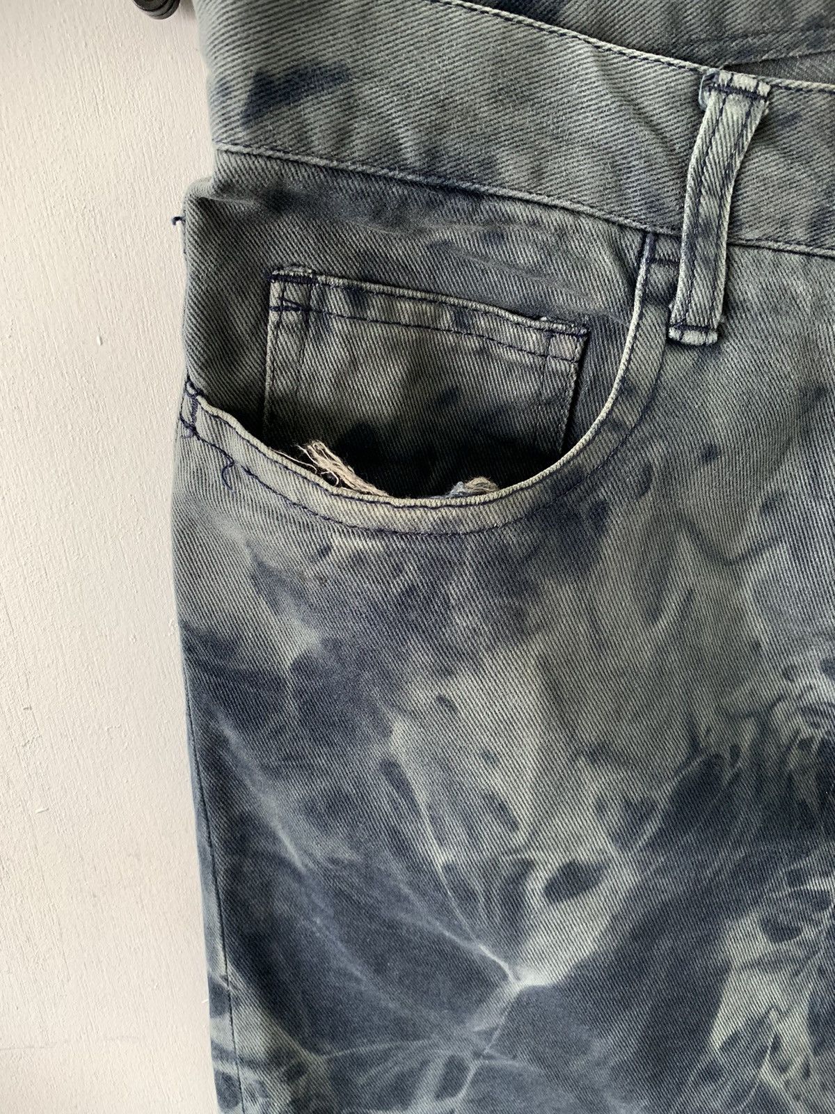 Designer × Japanese Brand Yuji Yamada Acid Wash Tie Dye Pant Trousers Size US 30 / EU 46 - 3 Thumbnail