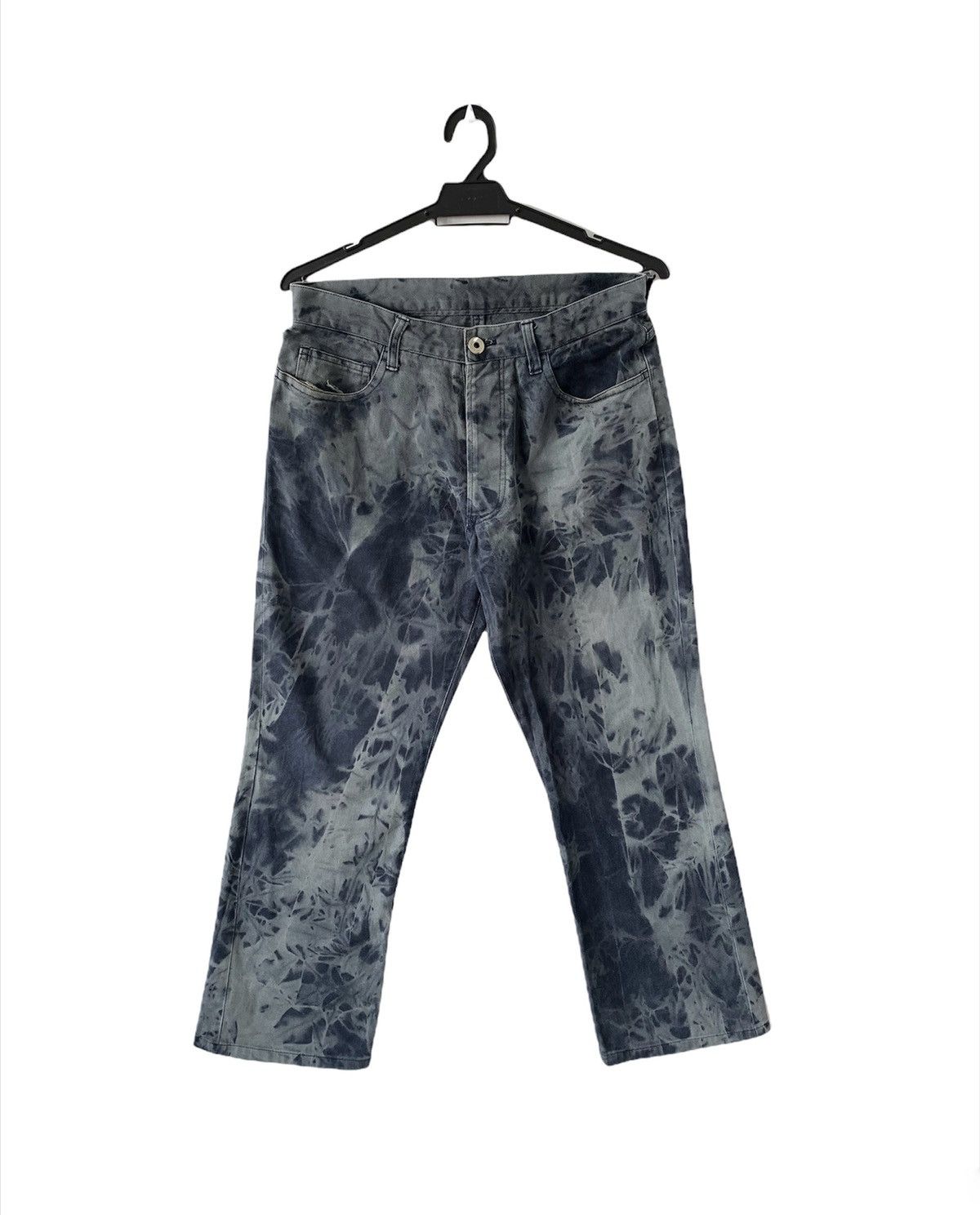 Designer × Japanese Brand Yuji Yamada Acid Wash Tie Dye Pant Trousers Size US 30 / EU 46 - 1 Thumbnail