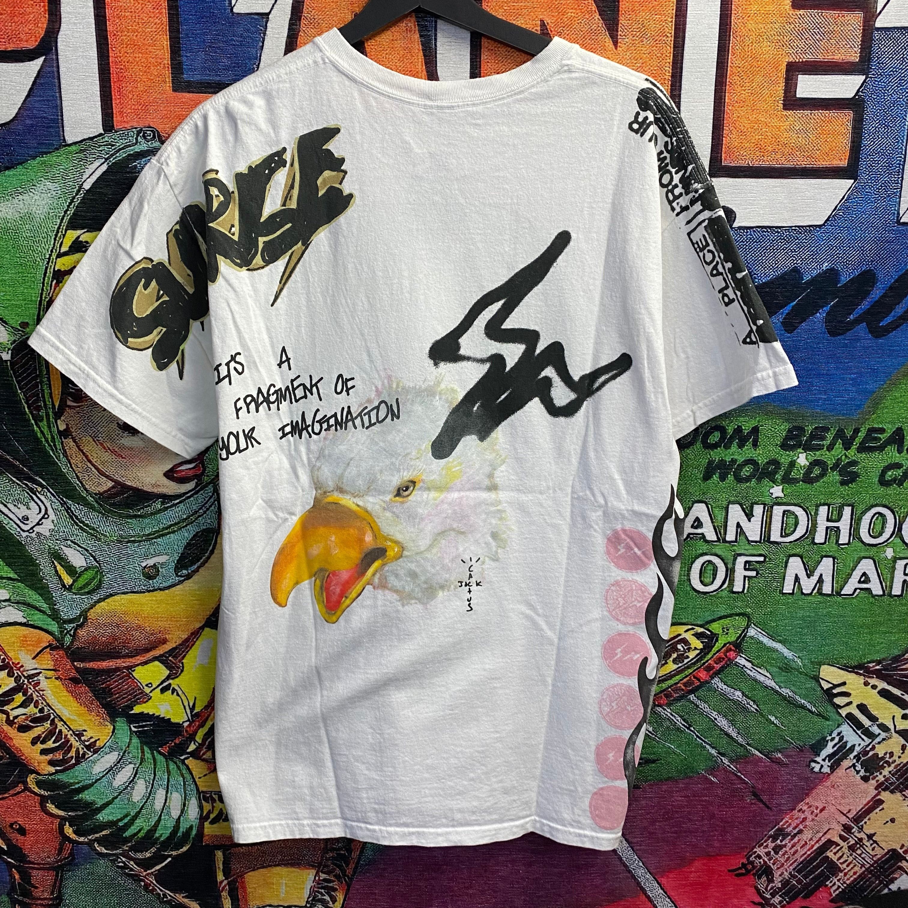 Travis Scott Travis Scott Cactus Jack For Fragment Sunrise Tee Size Size US M / EU 48-50 / 2 - 2 Thumbnail