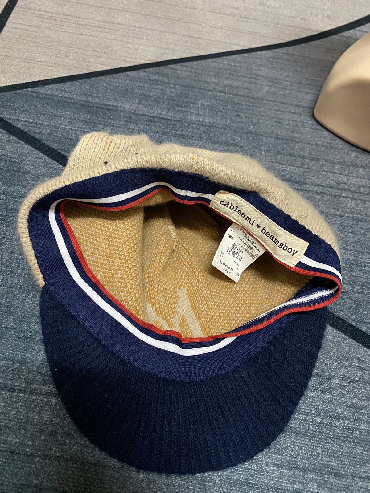 Beams Plus × Japanese Brand Cableami Beamsboy M design Newboy Cap Hat Size ONE SIZE - 6 Thumbnail