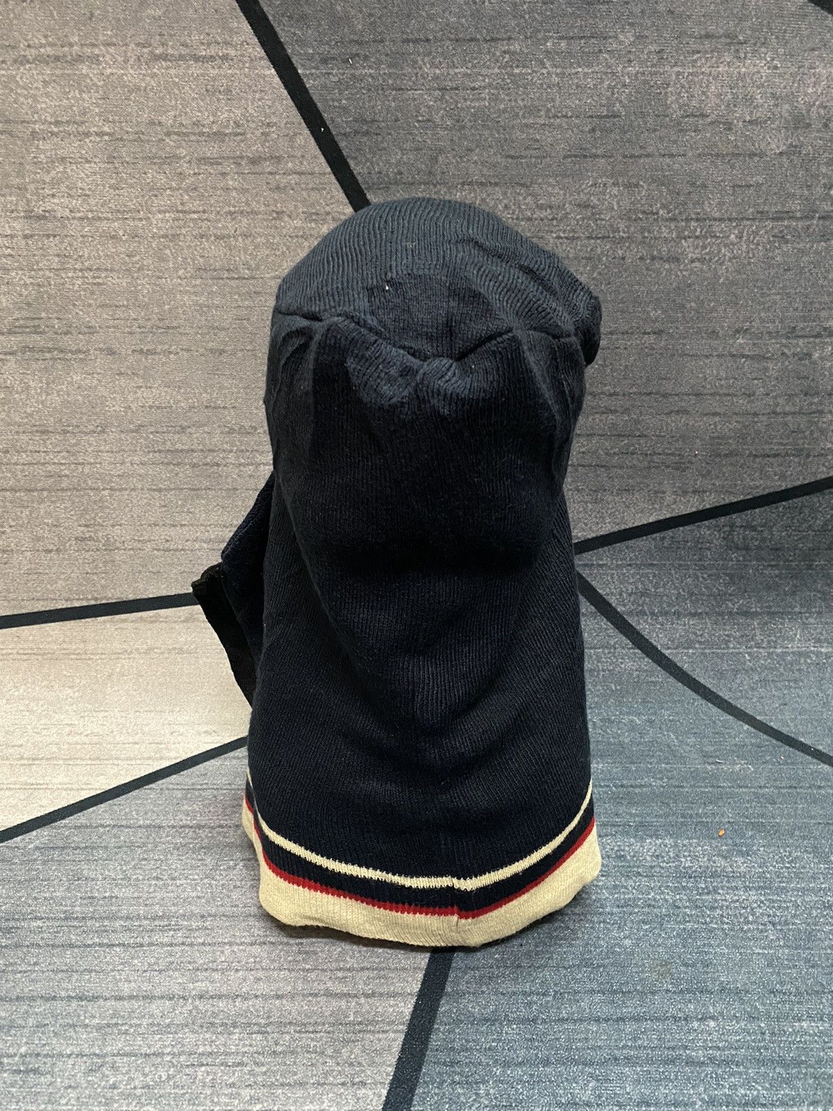Other Unknown Japanese Brand Stripes Balaclava Streetwear Hats Size ONE SIZE - 3 Thumbnail