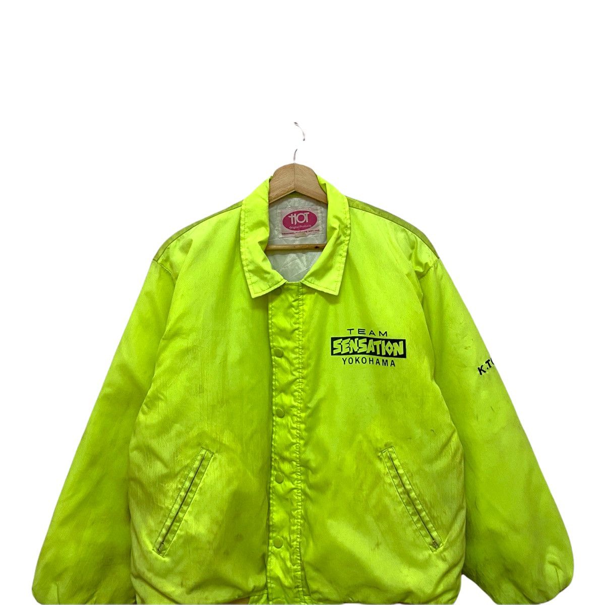 Japanese Brand 🔥YOKOHAMA STAFF 1990 SENSATION TEAM ARCHIVE BOMBER JACKET Size US M / EU 48-50 / 2 - 7 Thumbnail