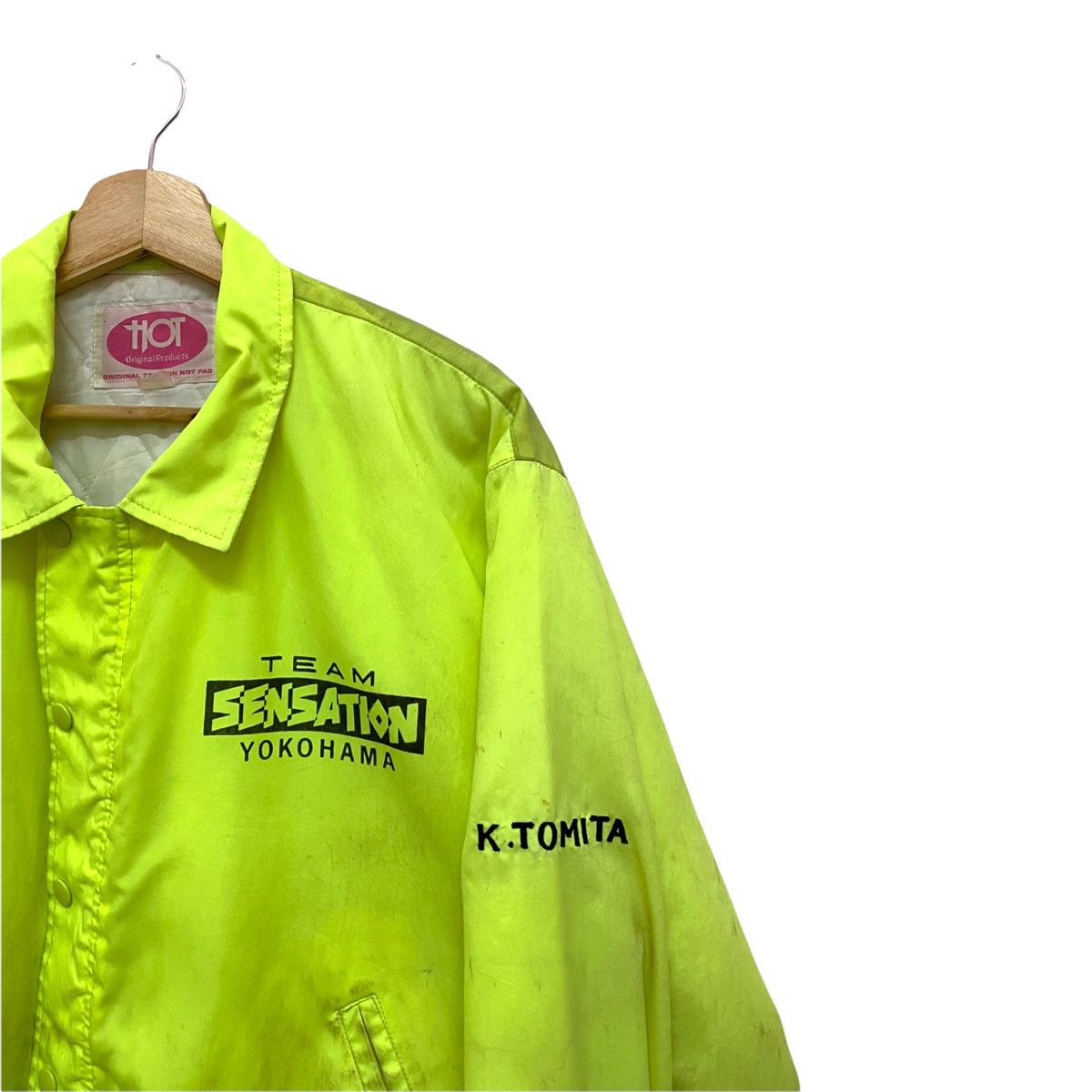 Japanese Brand 🔥YOKOHAMA STAFF 1990 SENSATION TEAM ARCHIVE BOMBER JACKET Size US M / EU 48-50 / 2 - 4 Thumbnail