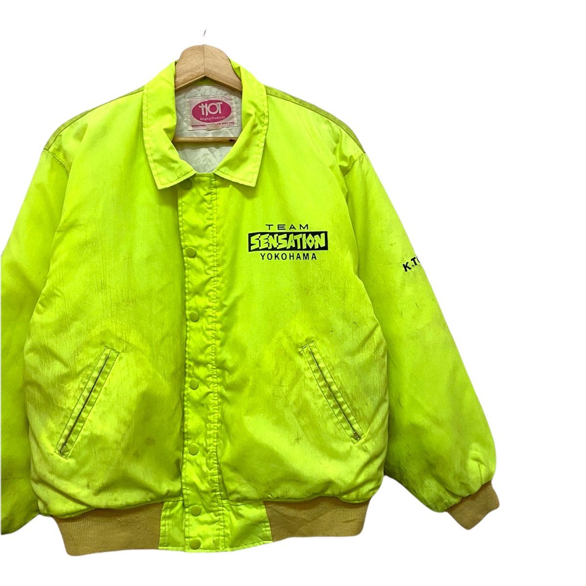Japanese Brand 🔥YOKOHAMA STAFF 1990 SENSATION TEAM ARCHIVE BOMBER JACKET Size US M / EU 48-50 / 2 - 5 Thumbnail