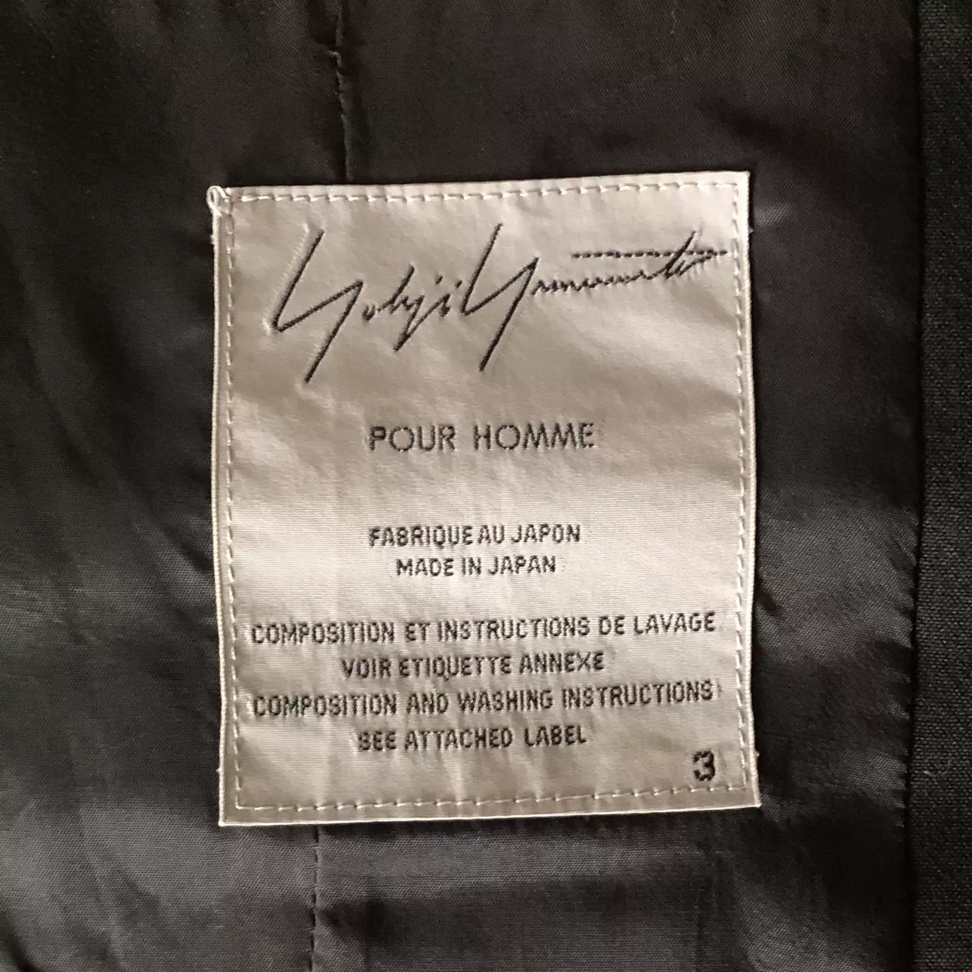 Yohji Yamamoto Yohji Yamamoto Changable Suit Coat Size US L / EU 52-54 / 3 - 4 Thumbnail